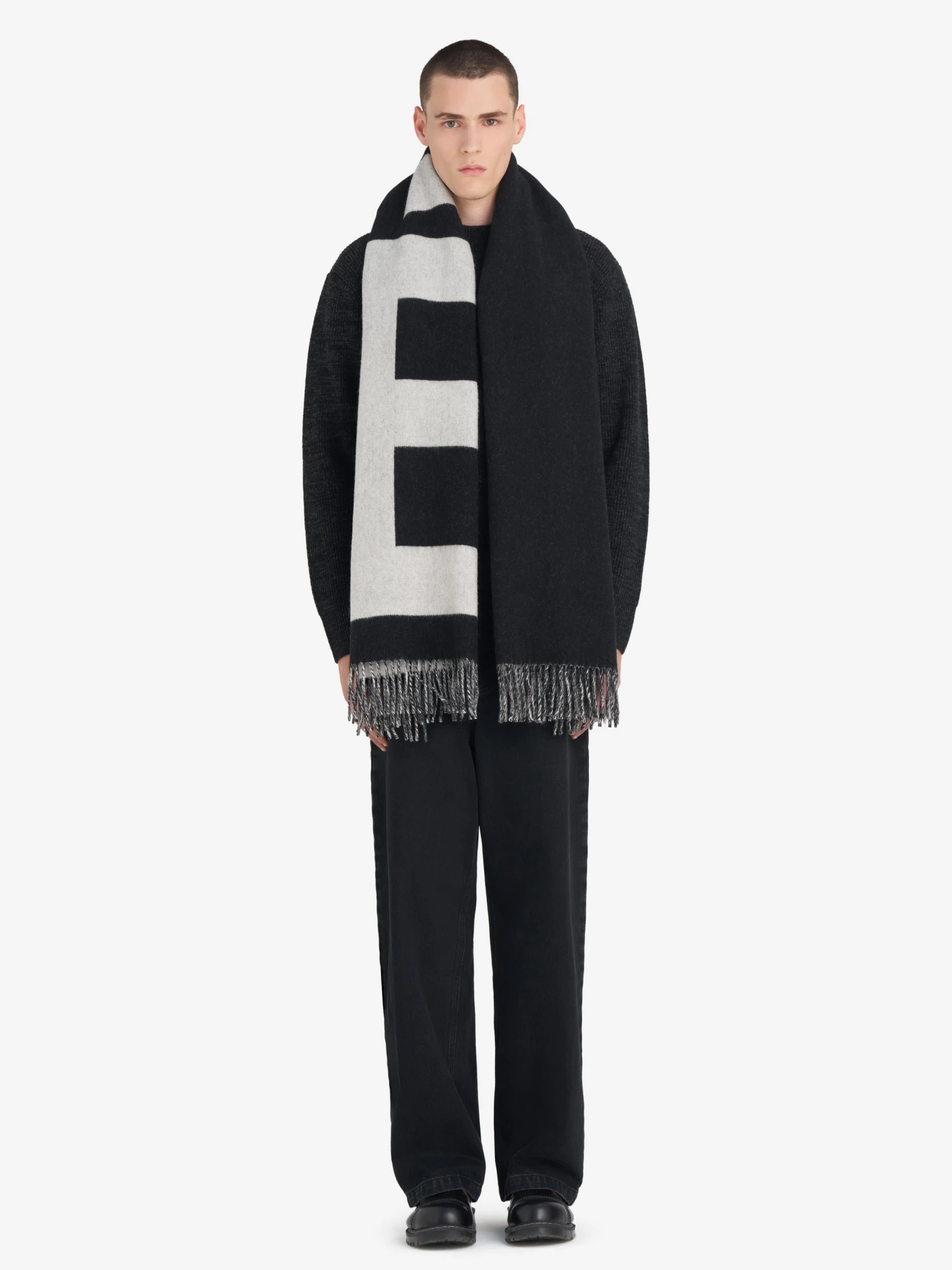 Шарф Études Wool Big É Black