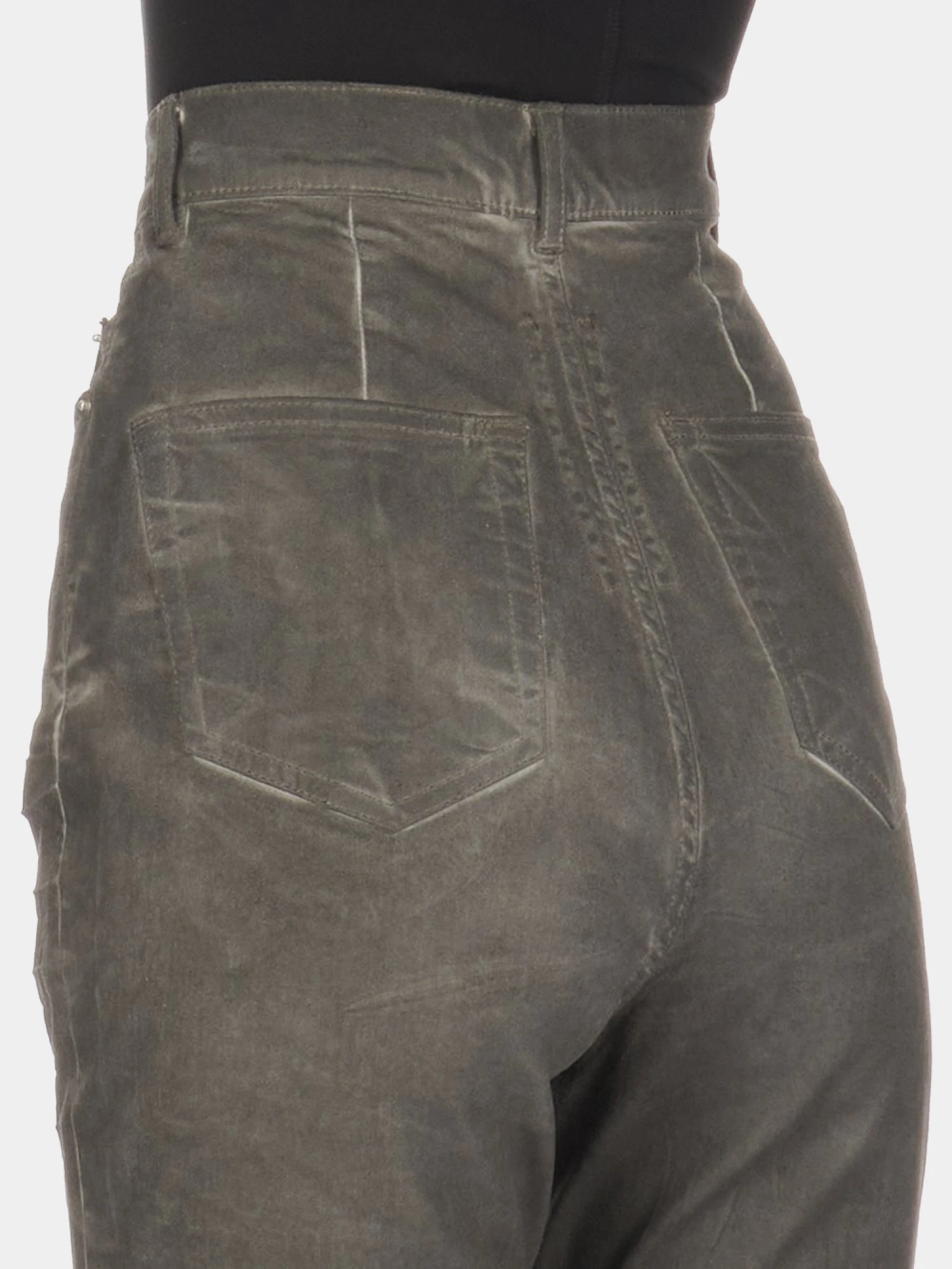 Женcкие джинсы RICK OWENS DRKSHDW Bolan Bootcut Dark Dust