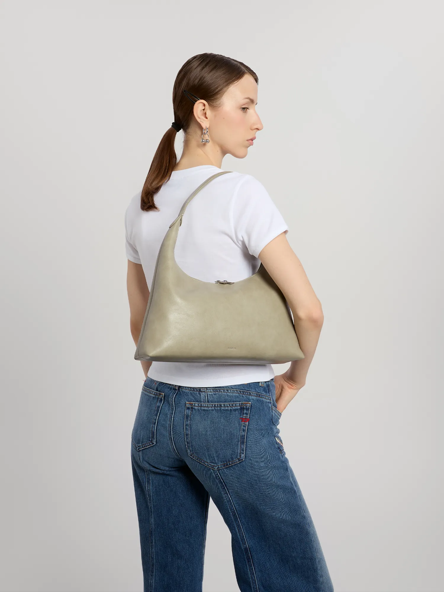 Женская сумка STAND OIL Plump Bag Light Khaki