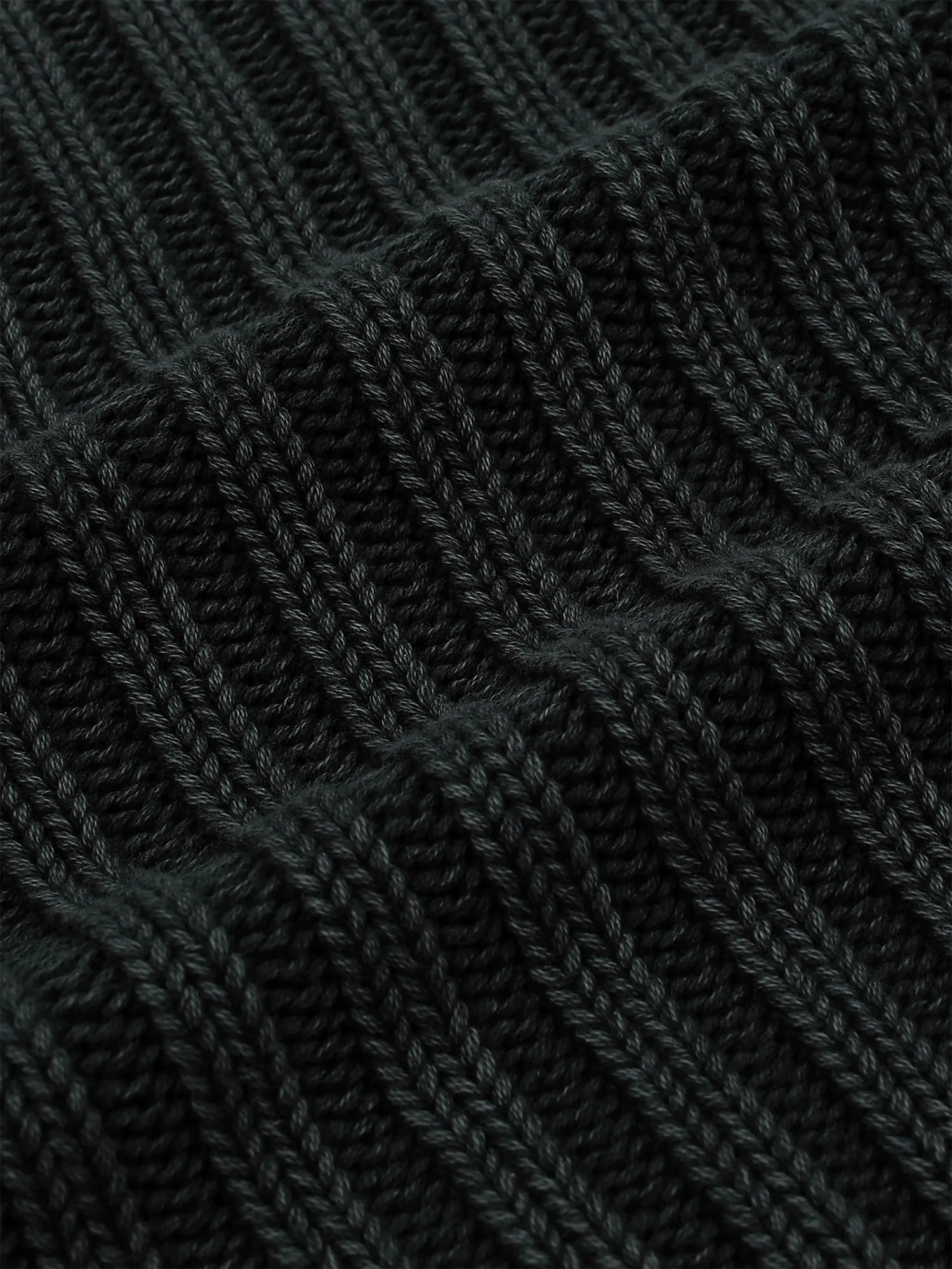 Толстовка Han Kjøbenhavn Washed Zip Rib Knit Dark Green