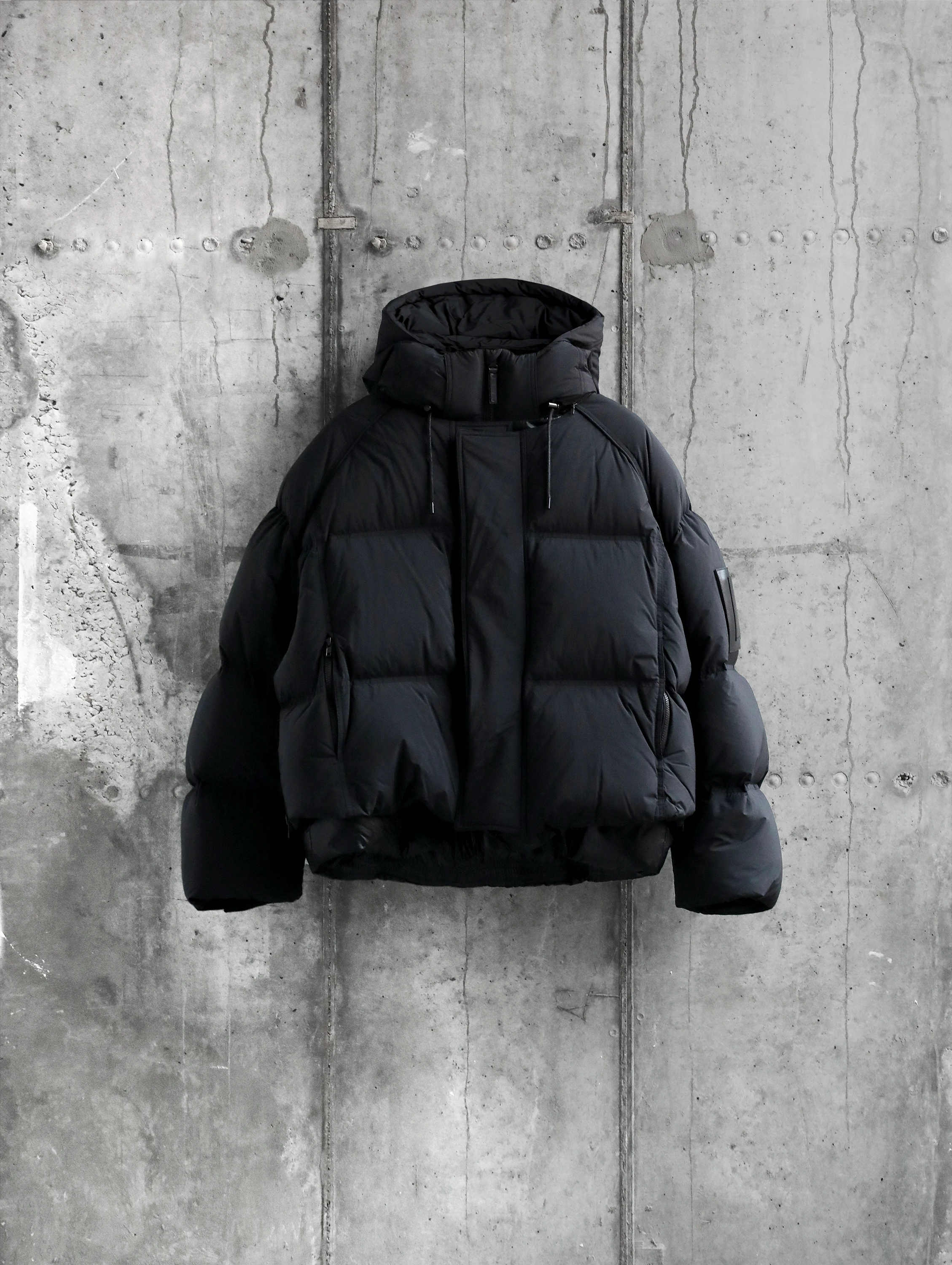 Пуховик JUUN.J Double Down Jumper Black