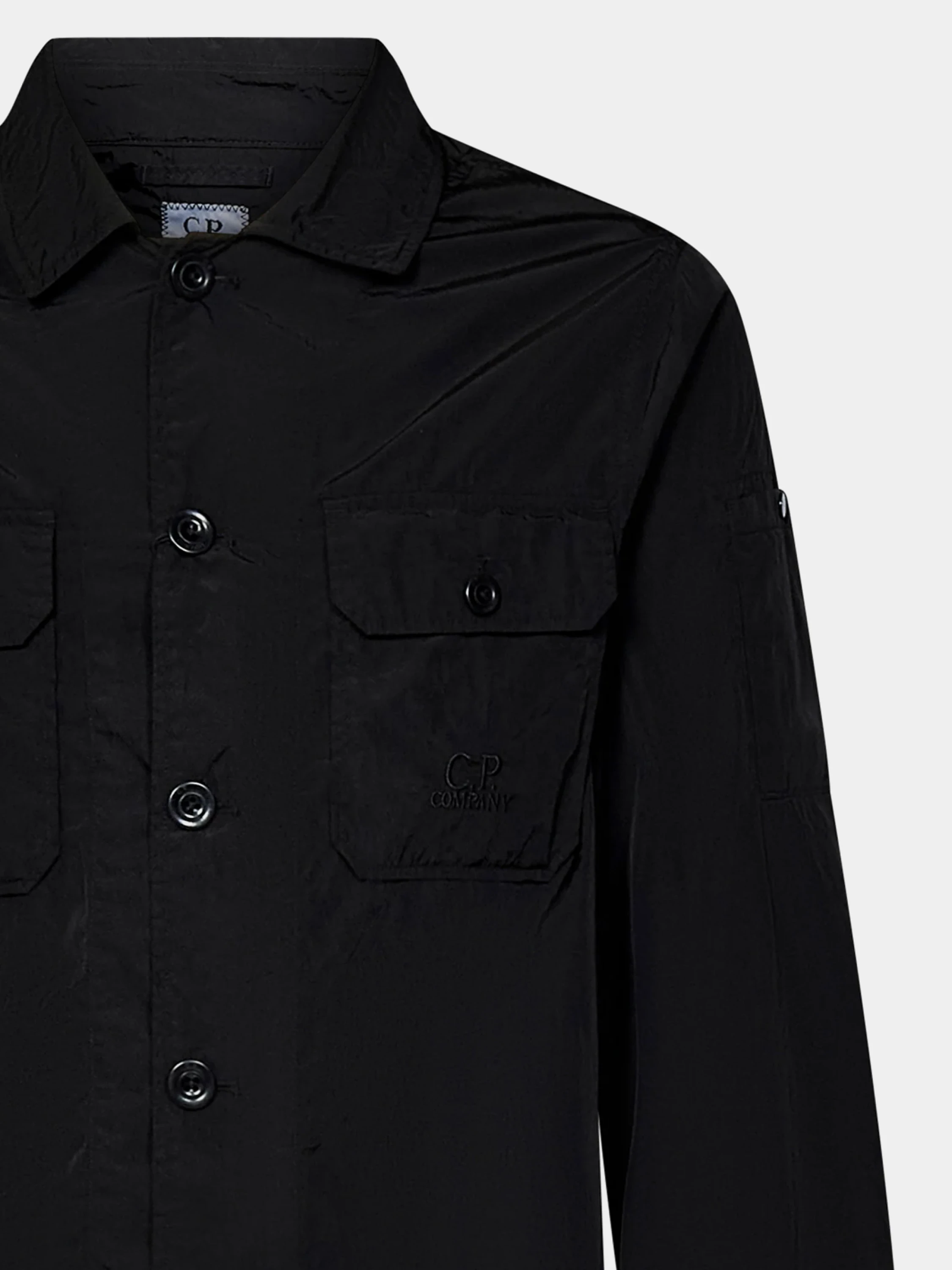 Овершот C.P. Company Chrome-R Pocket Overshirt Black