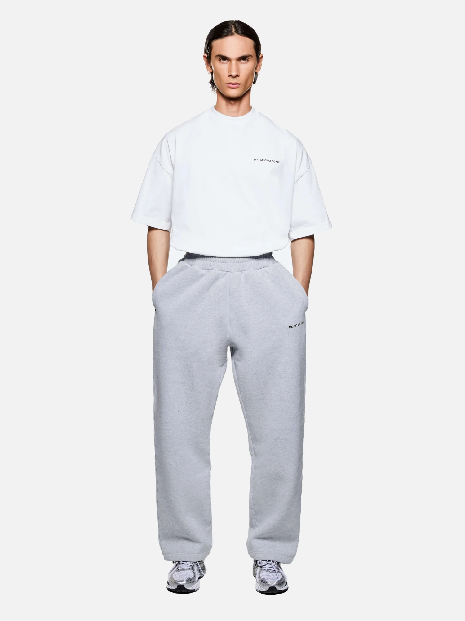 Брюки MKI MIYUKI ZOKU Uniform Wide Joggers Grey
