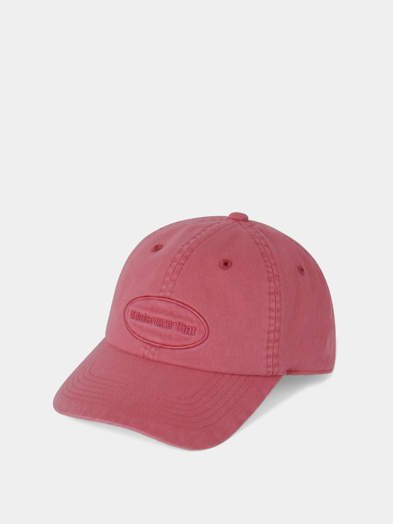 Кепка thisisneverthat Overdyed E/T-Logo Cap Pink