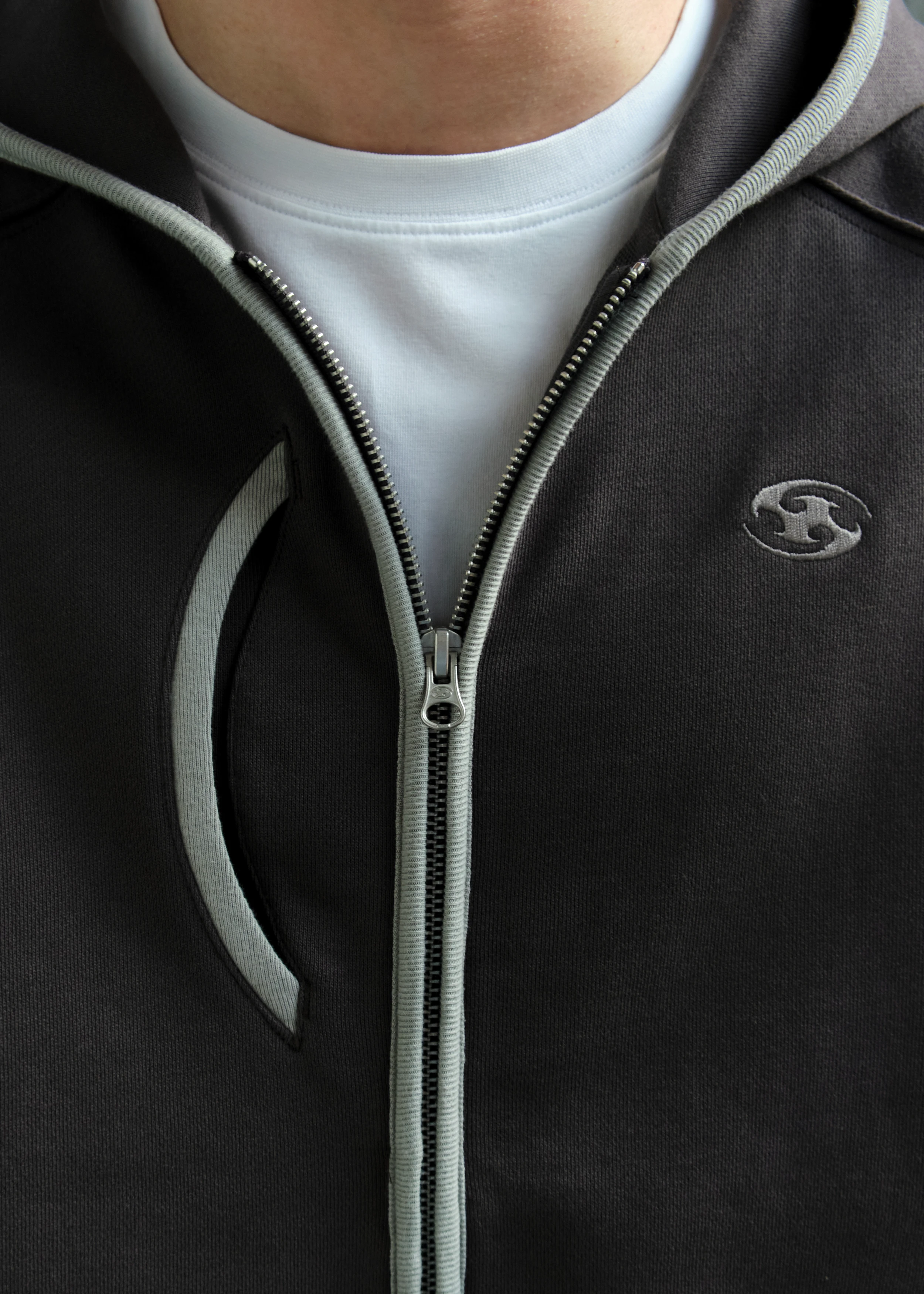 Зип-худи SAN SAN GEAR Hoodie Zip-Up Brown