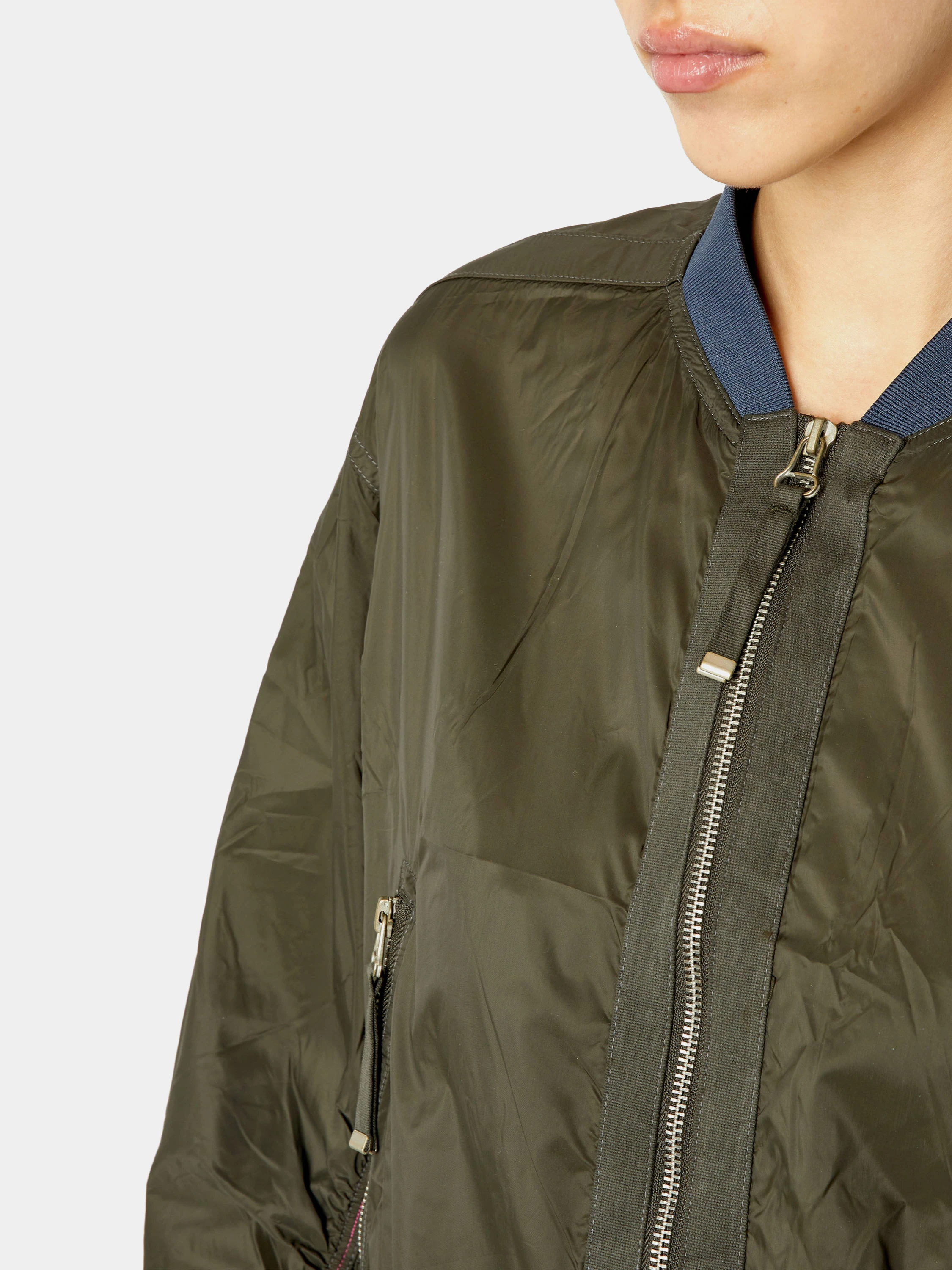 Женский бомбер Diesel G-Noak Giacca Dark Green