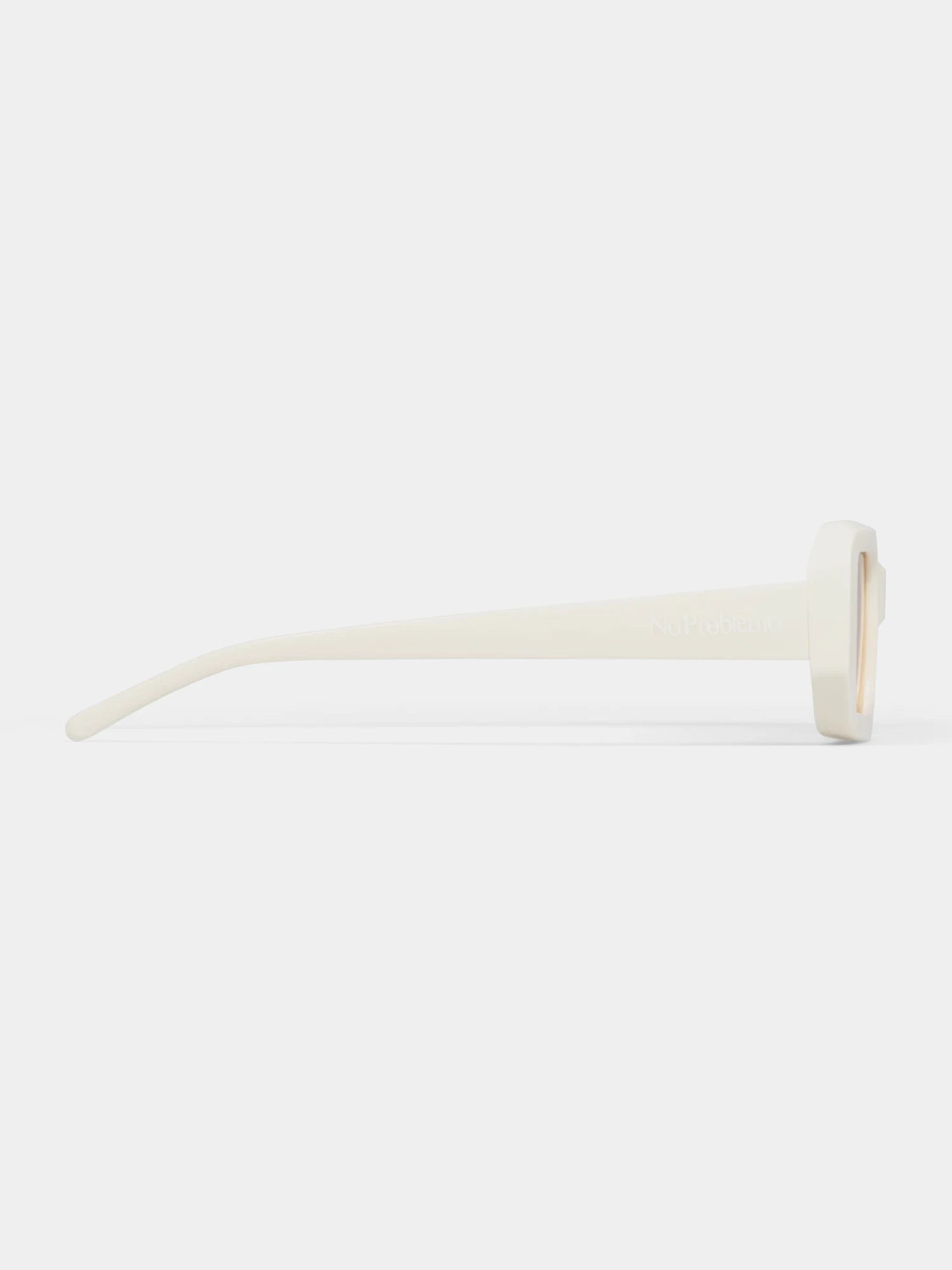 Очки NO PROBLEMO x LE SPECS Blackpool Off White/Amber Tint
