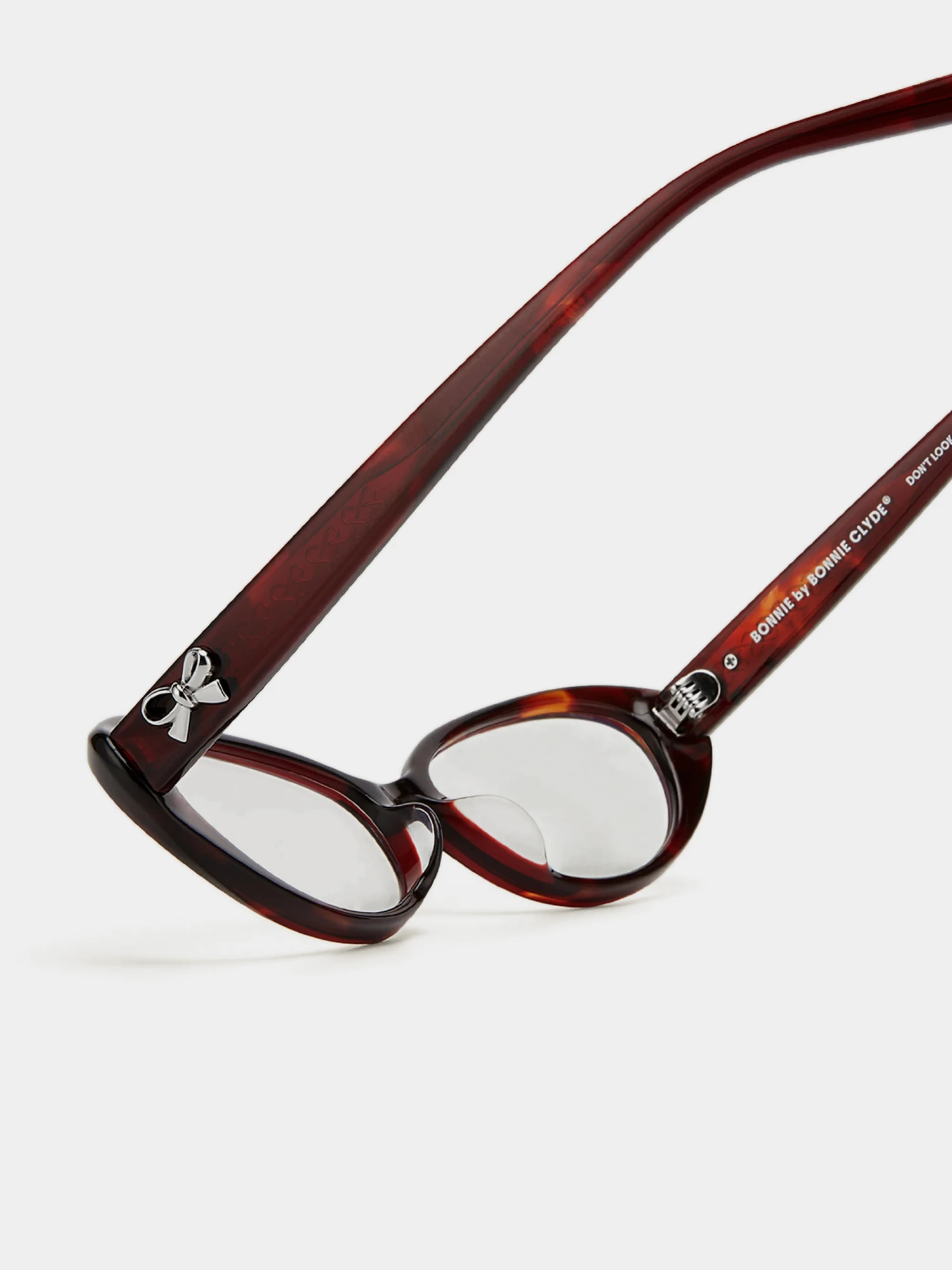 Очки Bonnie Clyde Blouse Red Tortoise & Clear Lens