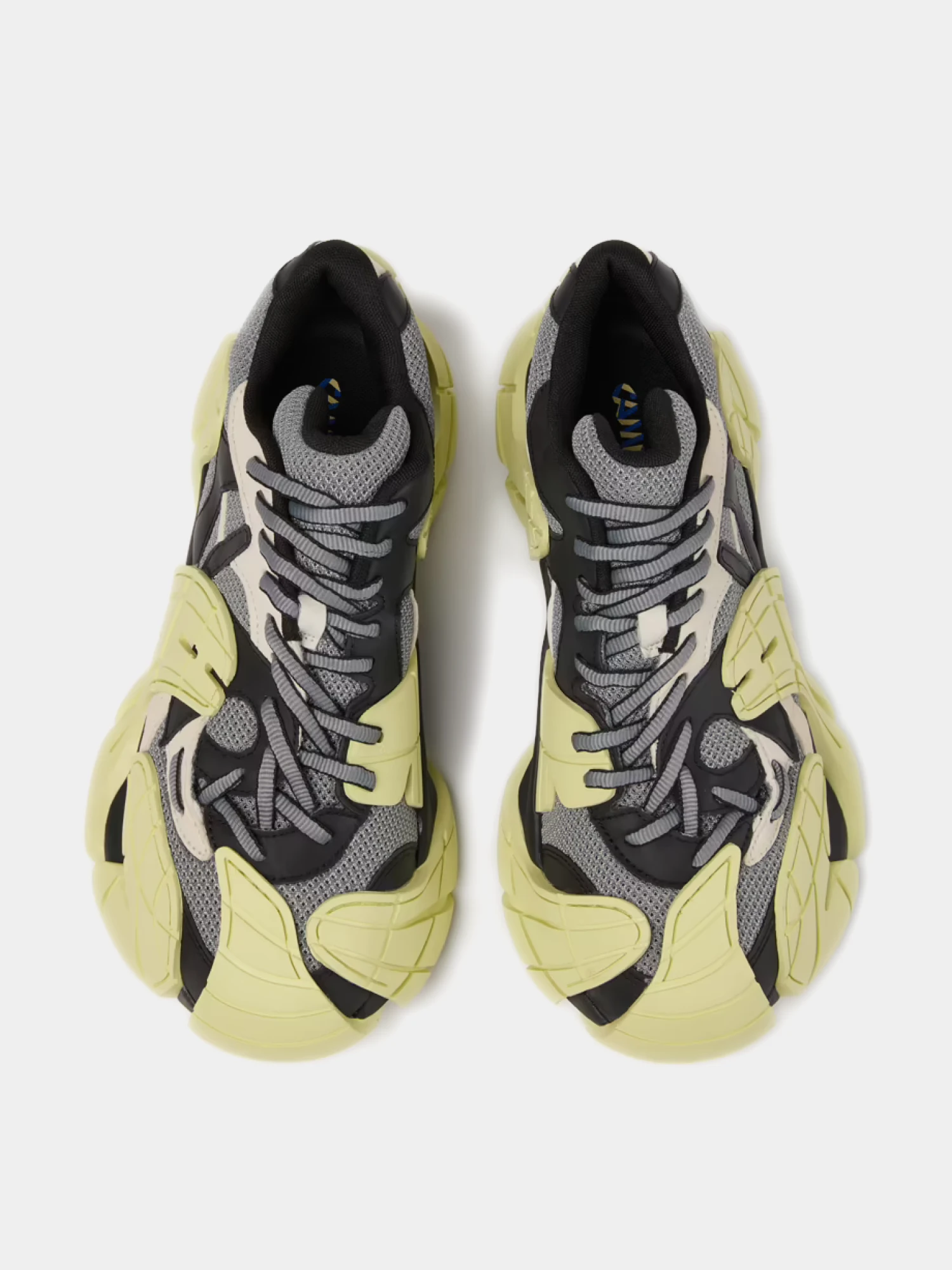 Кроссовки CAMPERLAB Tormenta Gray/Black/Pastel Yellow