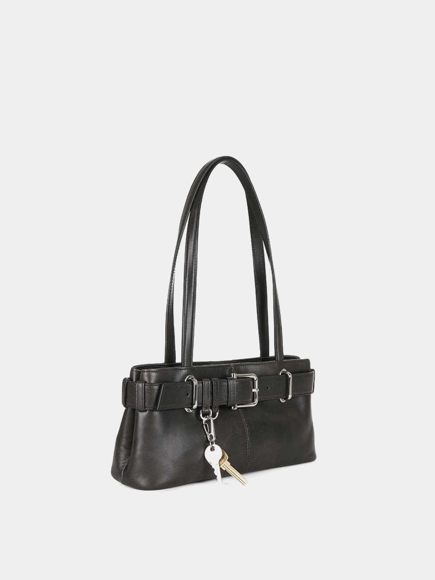 Сумка OSOI Shoulder Brocle Mini Stain Brown