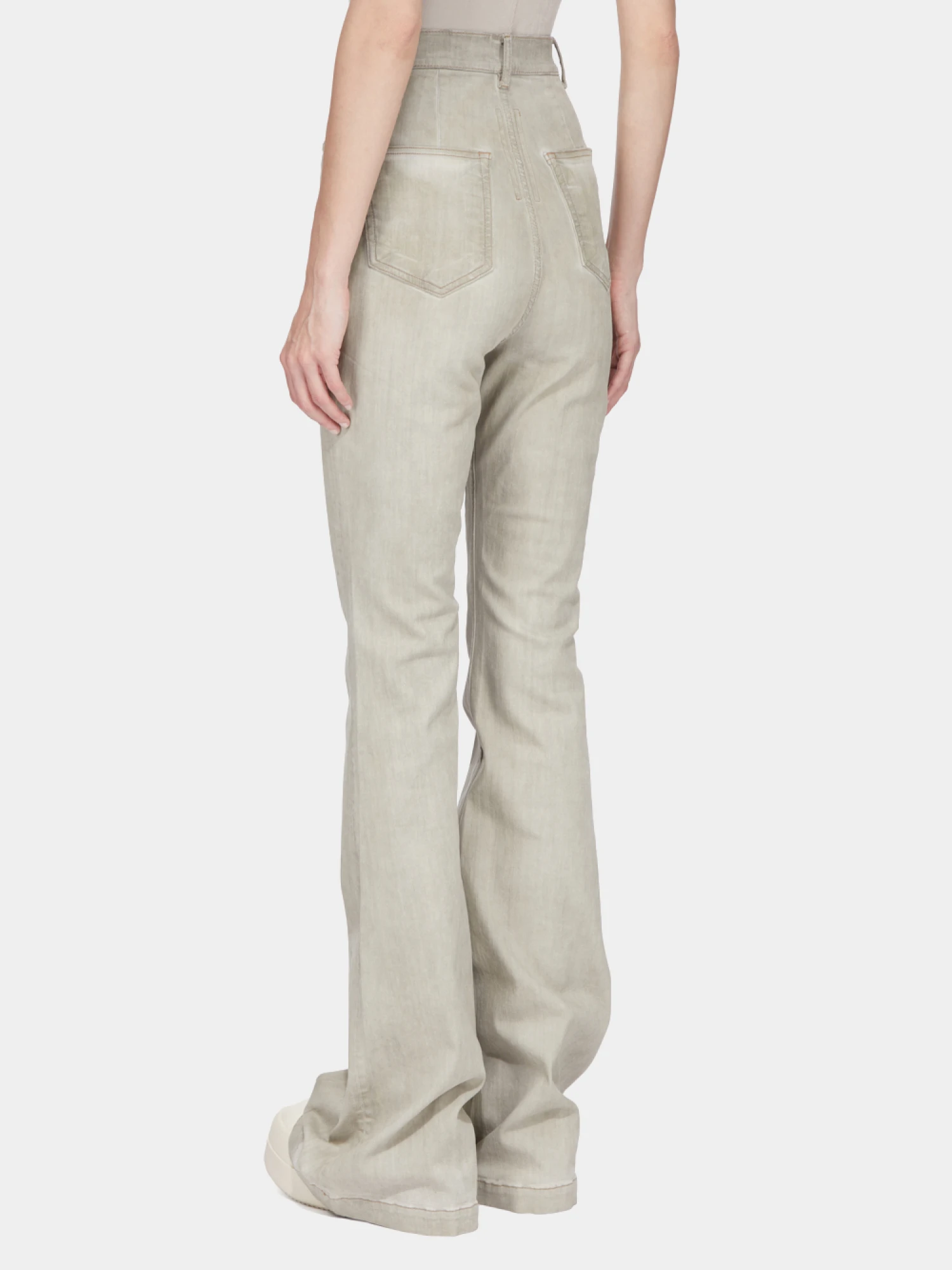 Женские джинсы RICK OWENS DRKSHDW Bolan Bootcut Sand