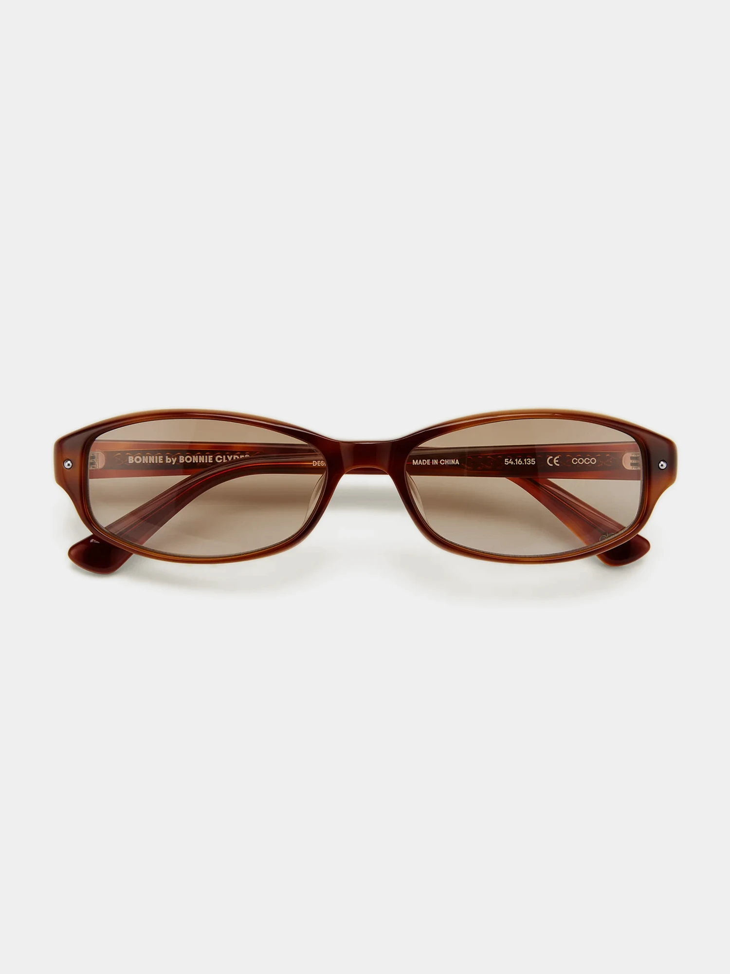 Очки Bonnie Clyde Coco Layered Brown & Brown Gradient