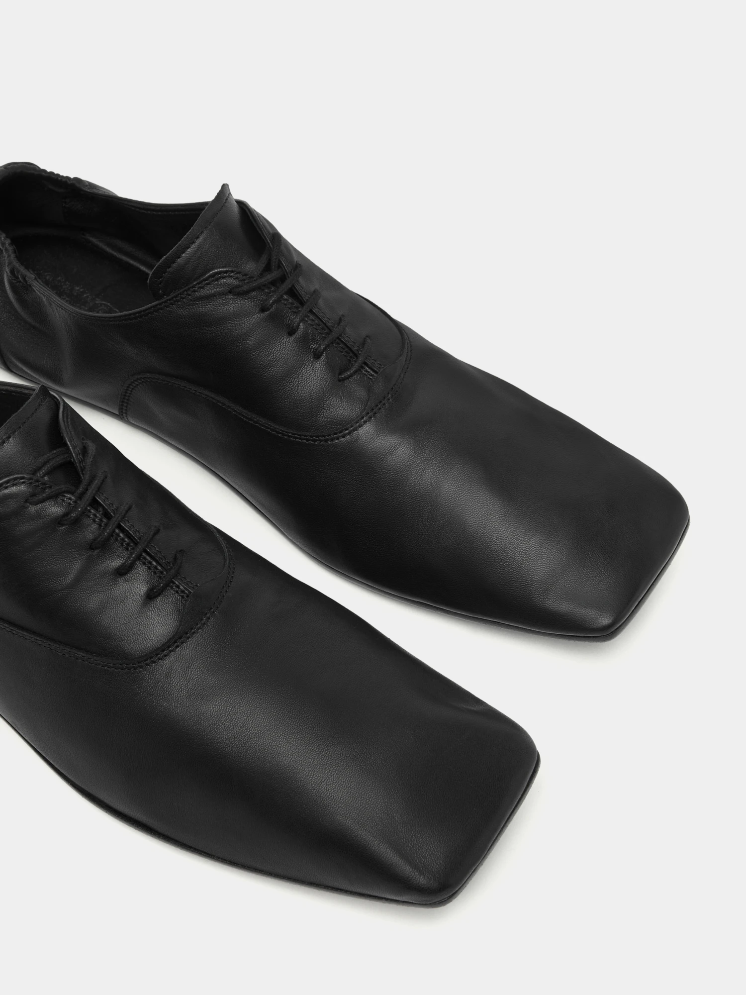 Дерби MM6 Maison Margiela Lace-Ups Black