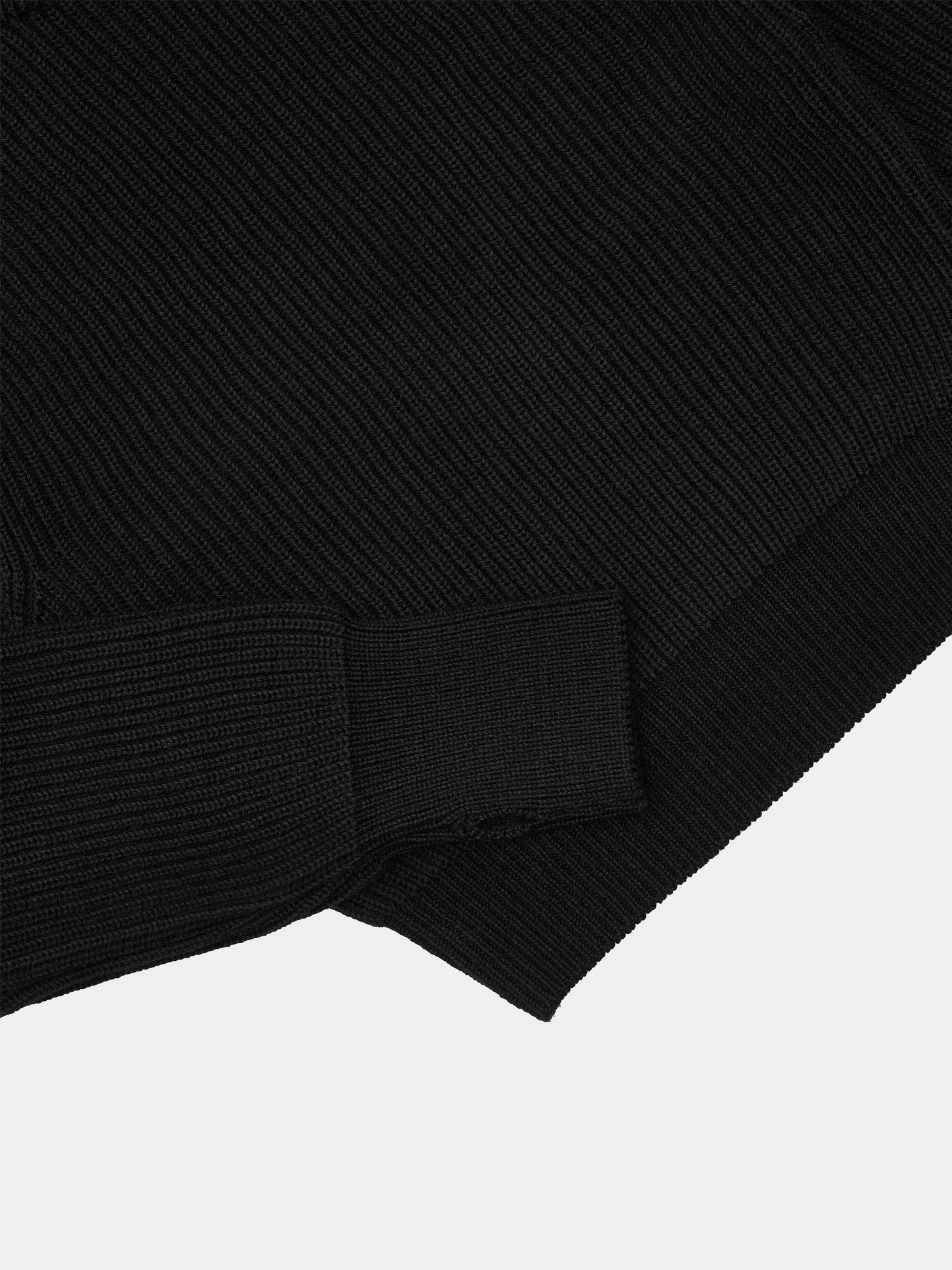 Женский свитер AMOMENTO Half Neck Knit Black