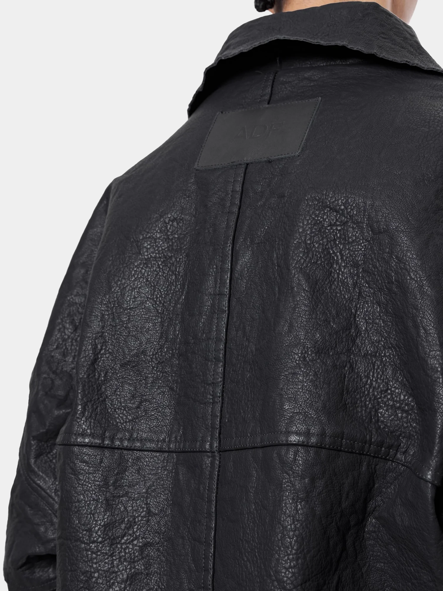 Кожаная куртка ARNODEFRANCE Metalized Leather Black