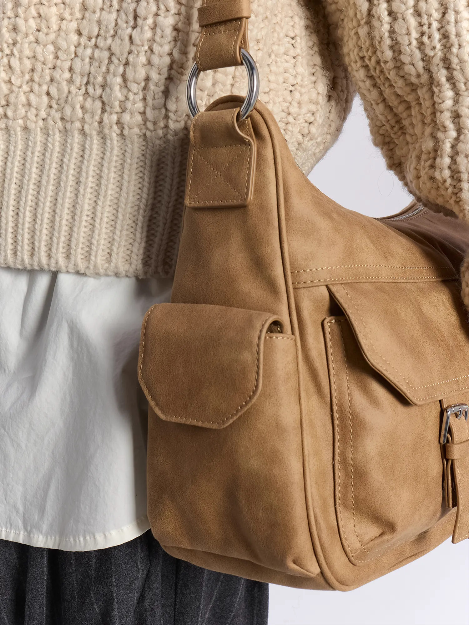Женская сумка STAND OIL Joey Bag Camel