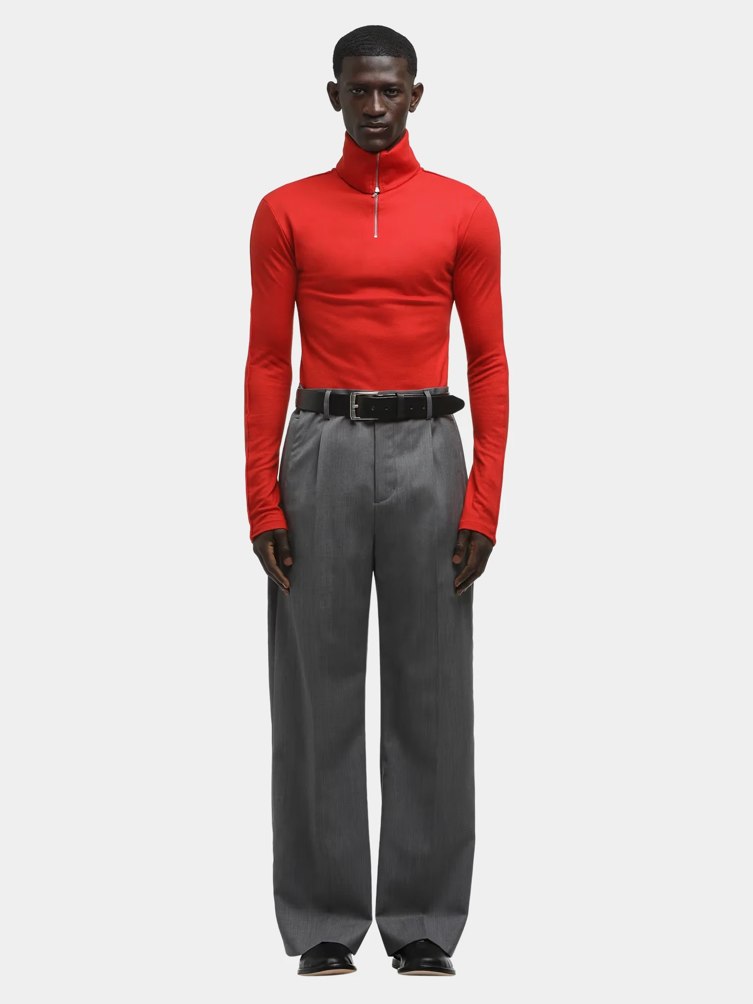 Женский халф-зип entire studios Apex Wool Red