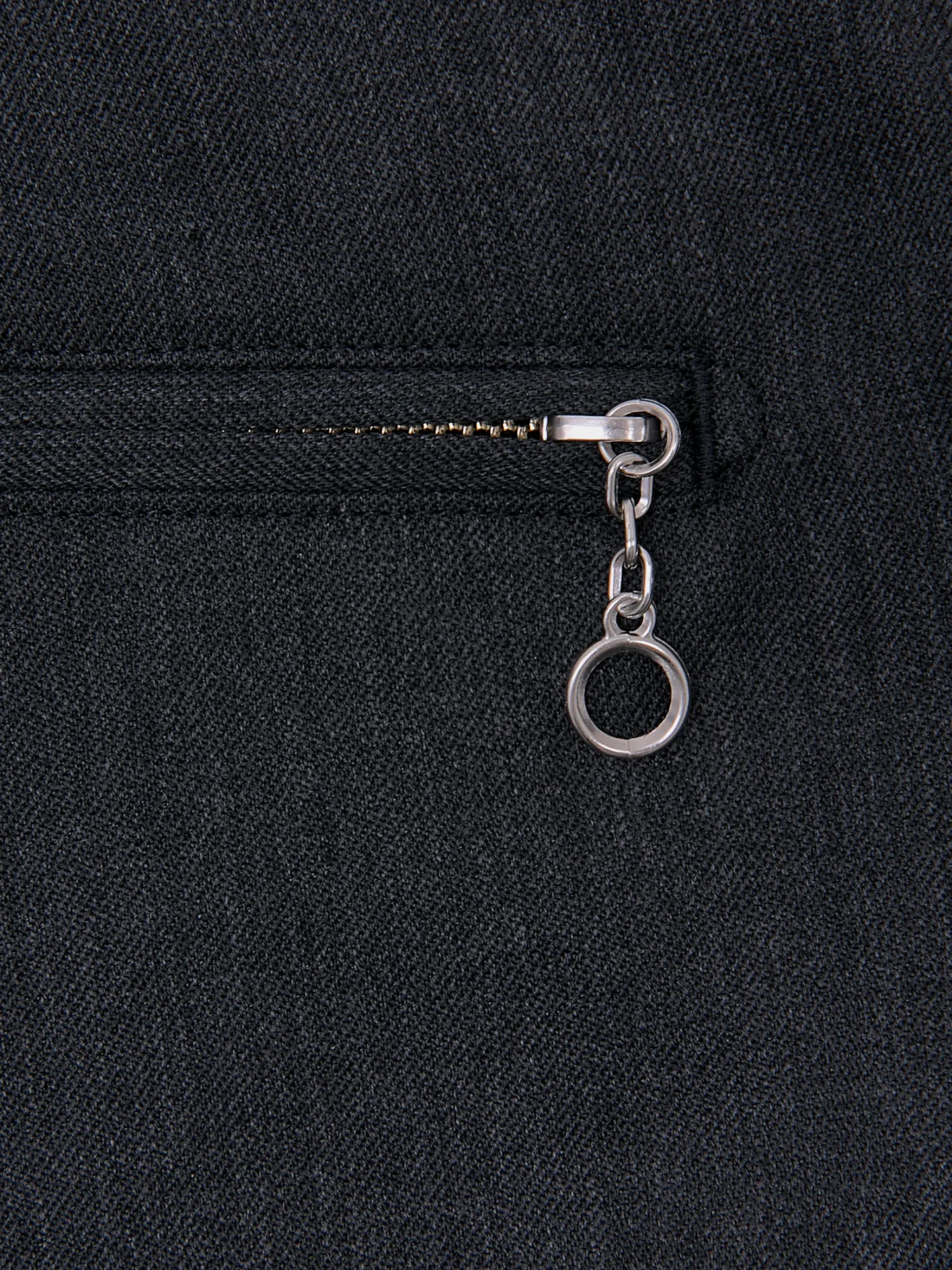 Брюки UNDERCOVER Pleated Wool Trousers Charcoal