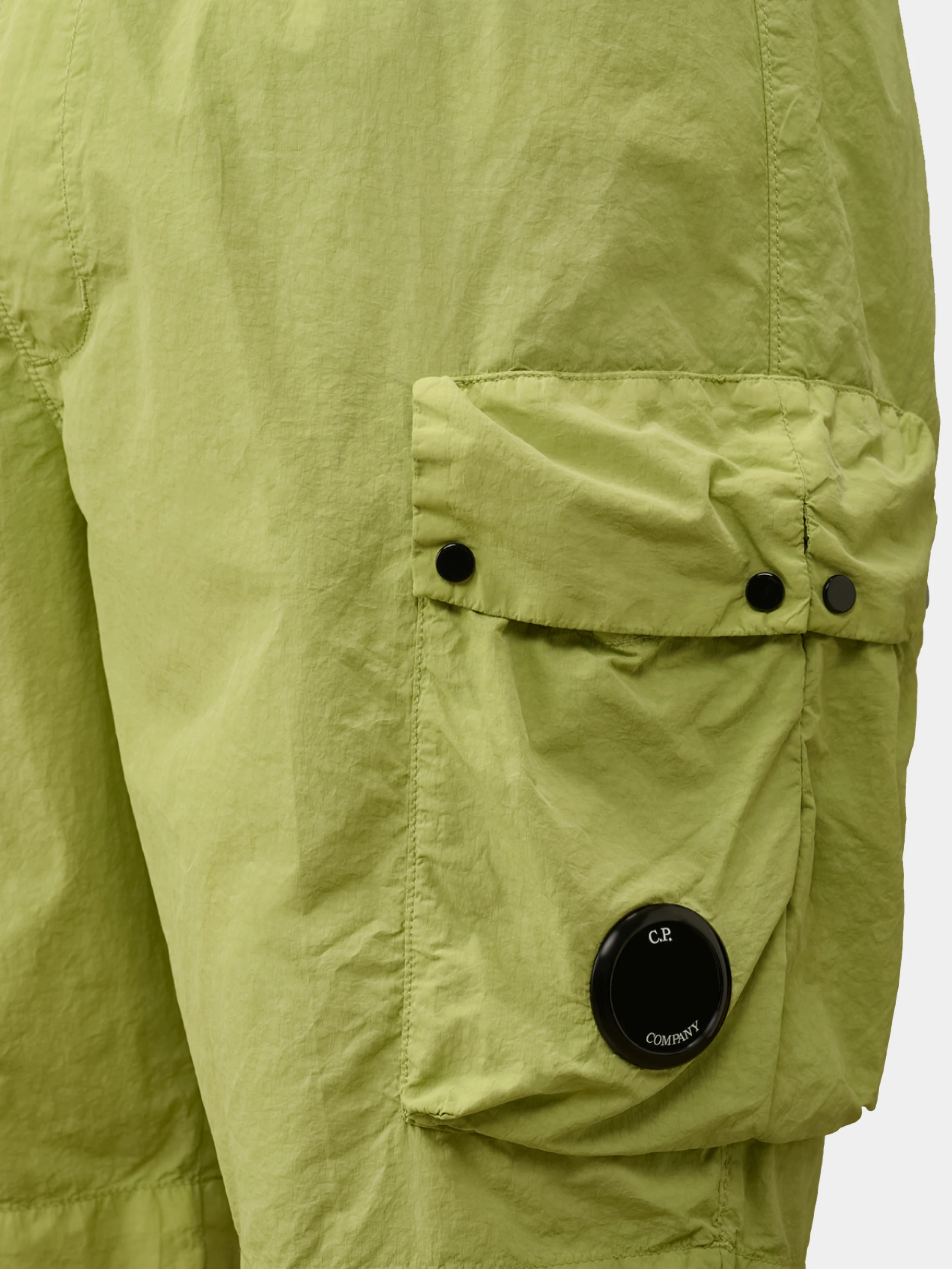Шорты C.P. Company Flatt Nylon Cargo Swim White Pear