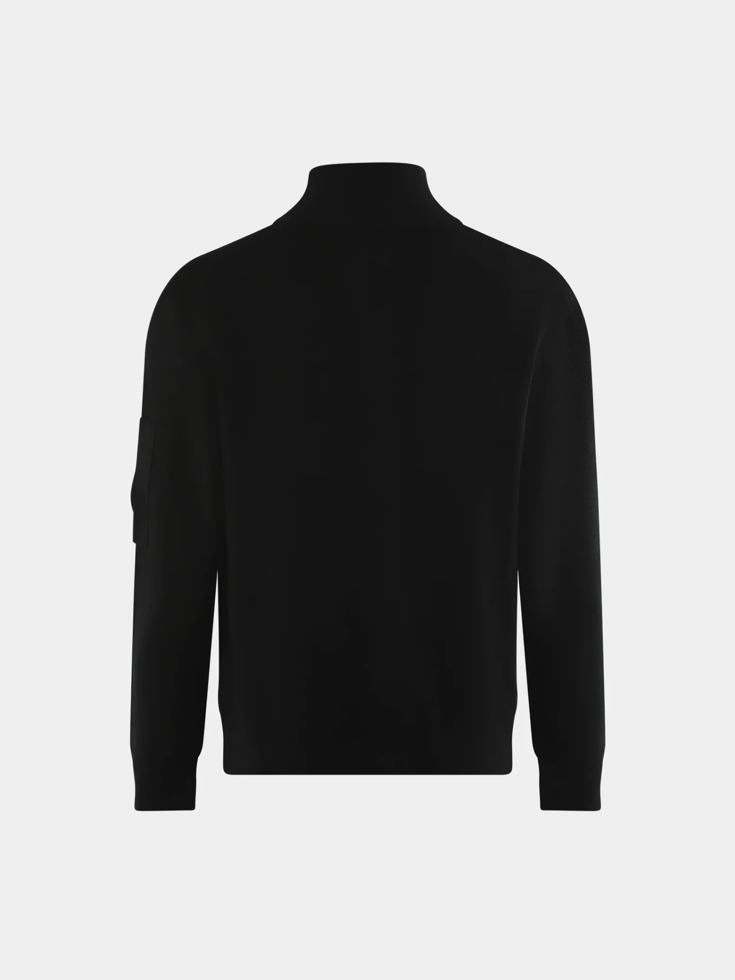 Кардиган C.P. Company Re-Wool Full Zip Lens Black