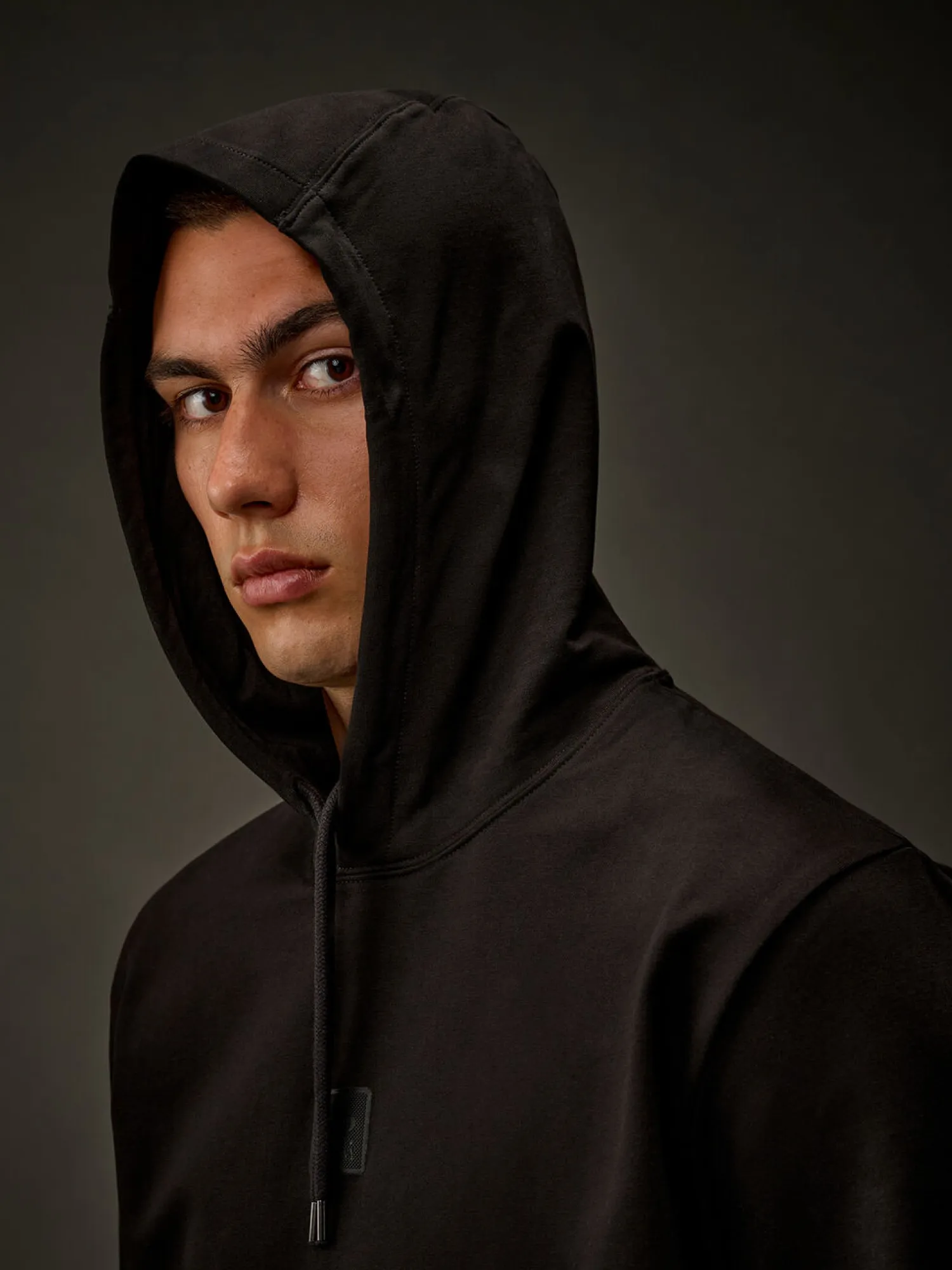 Худи C.P. Company Metropolis Series Stretch Black