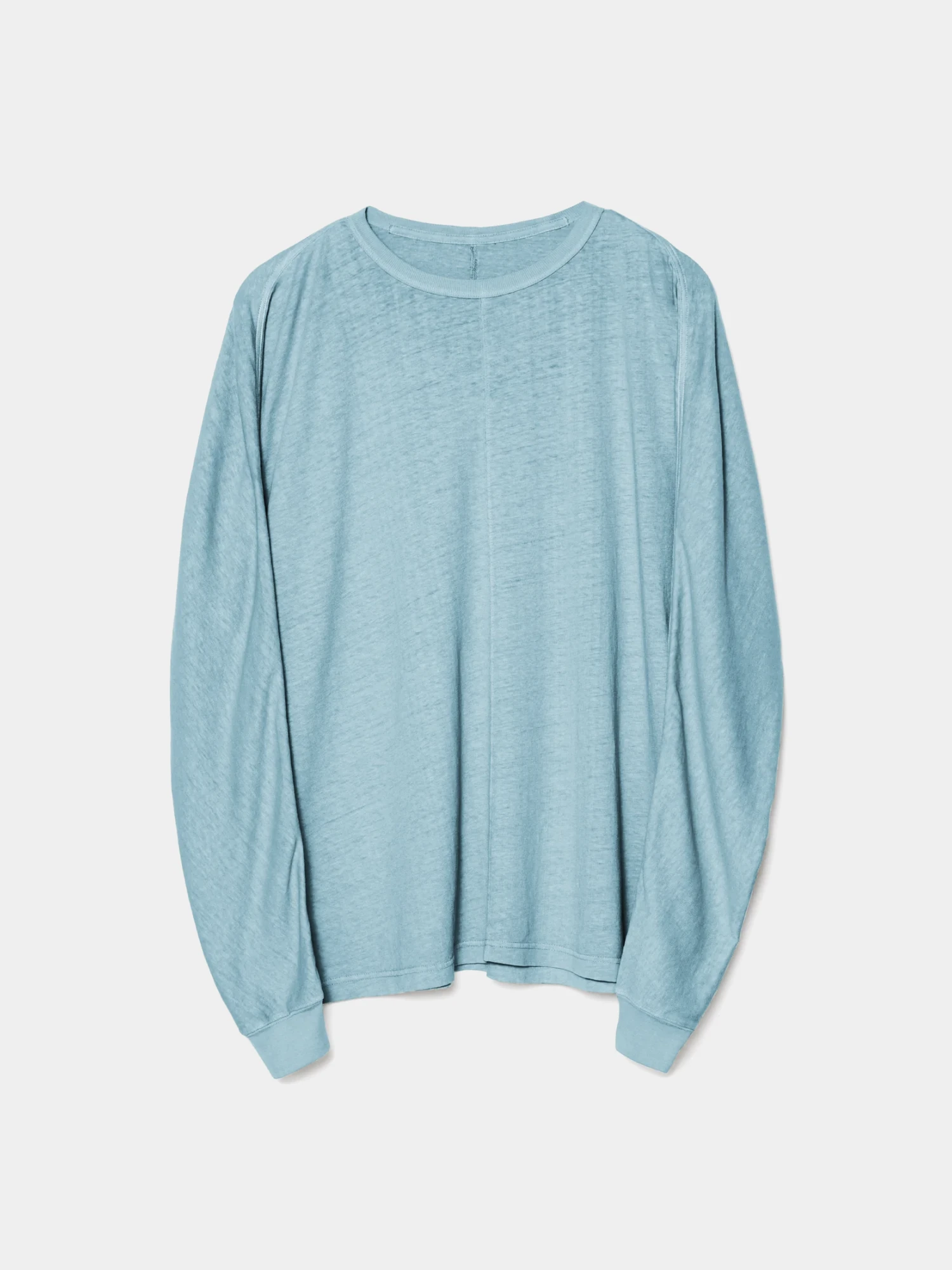 Лонгслив MAHARISHI 5245 Hemp Cross Oversized Ice Blue