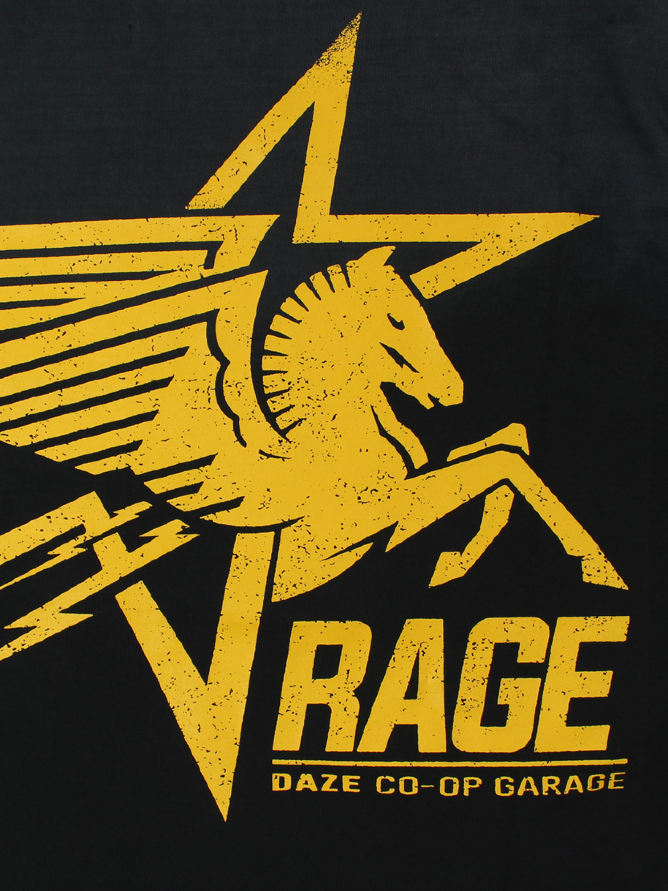 Лонгслив DAZE x CO-OP Garage Rage Black/White