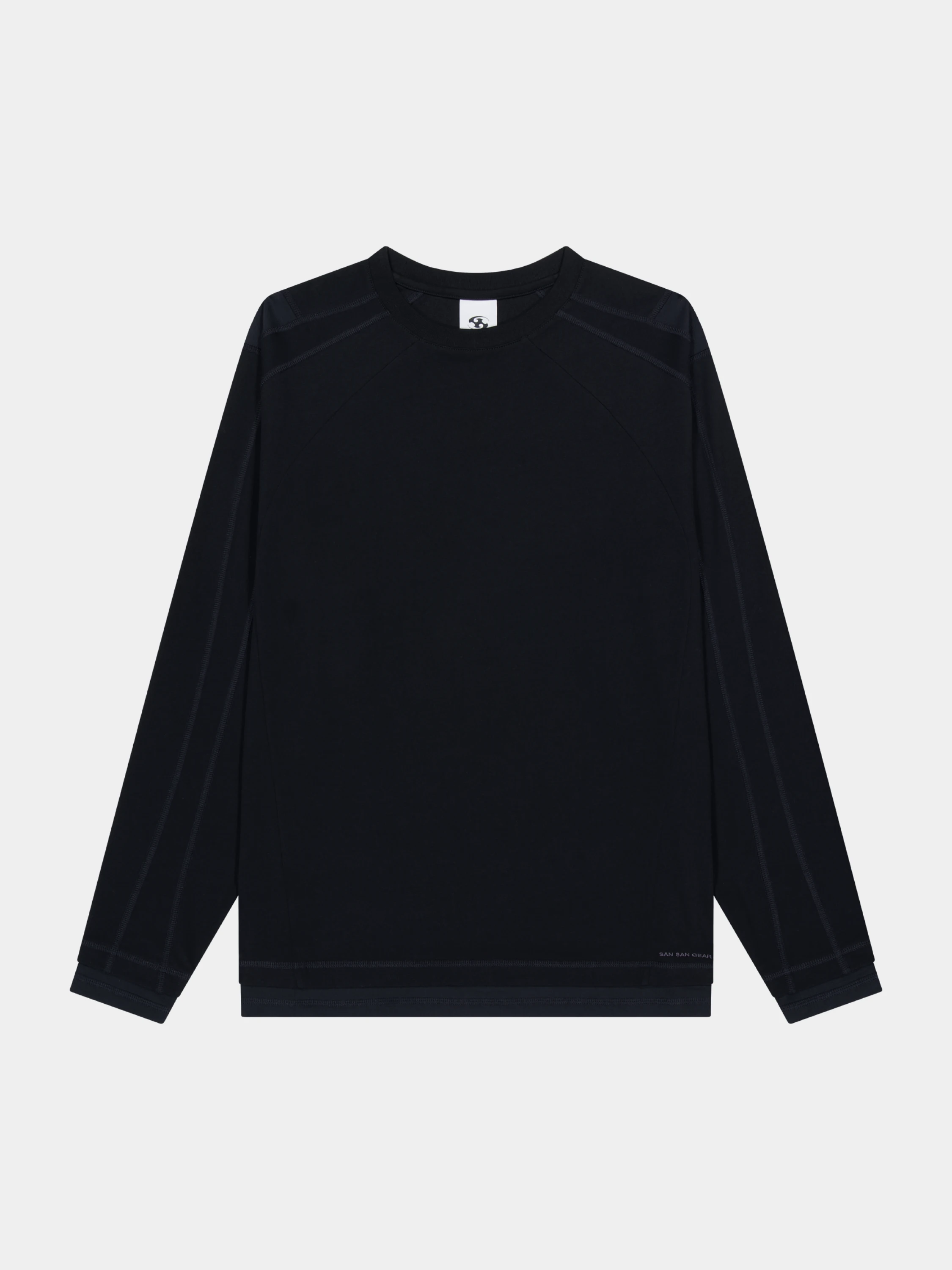 Лонгслив SAN SAN GEAR Mesh Paneled L/S Black