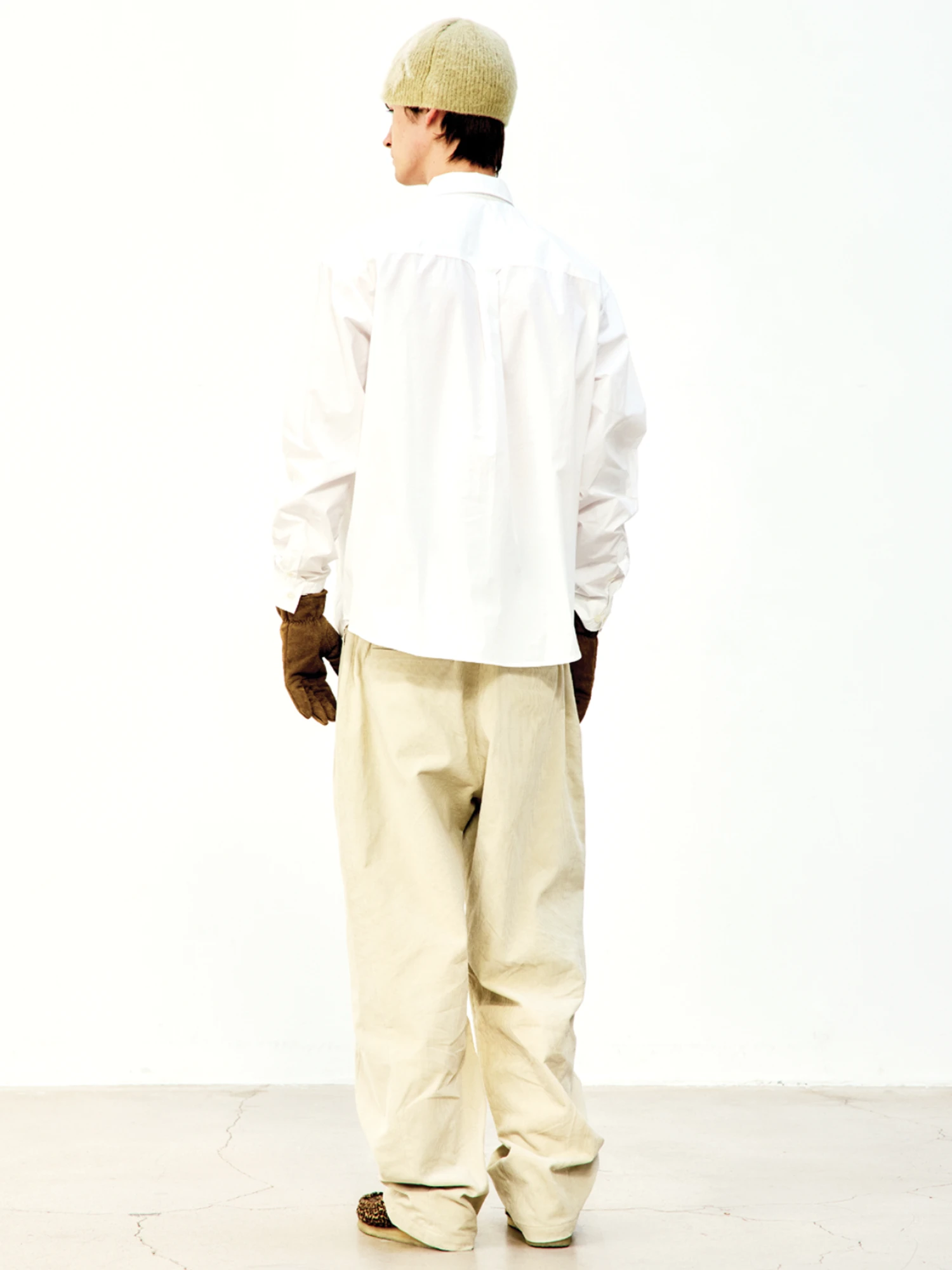 Рубашка COOR Paper Cotton Shirt White