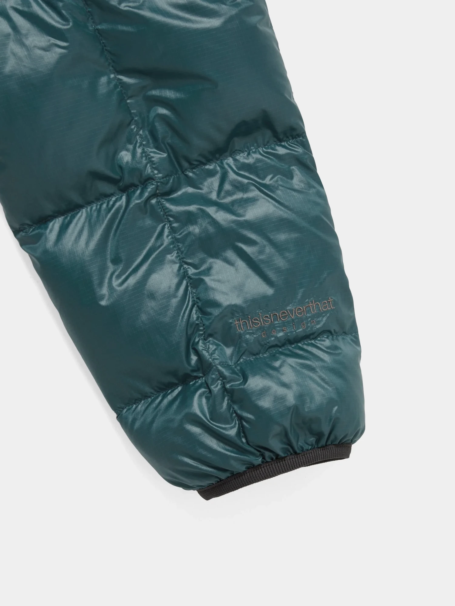 Пуховик thisisneverthat Pertex Light Down Dark Teal