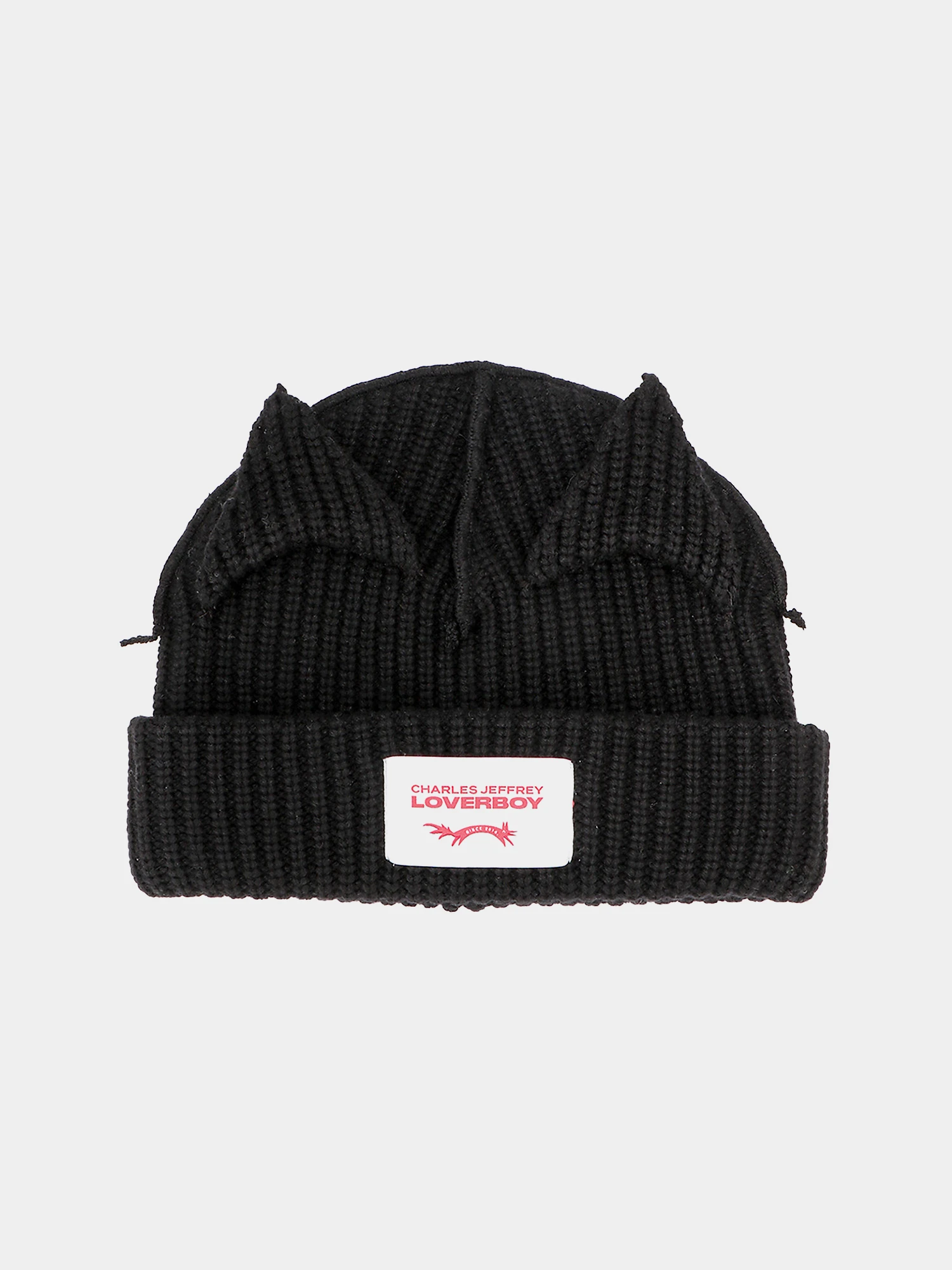 Шапка Charles Jeffrey Loverboy Supersized Chunky Ears Black