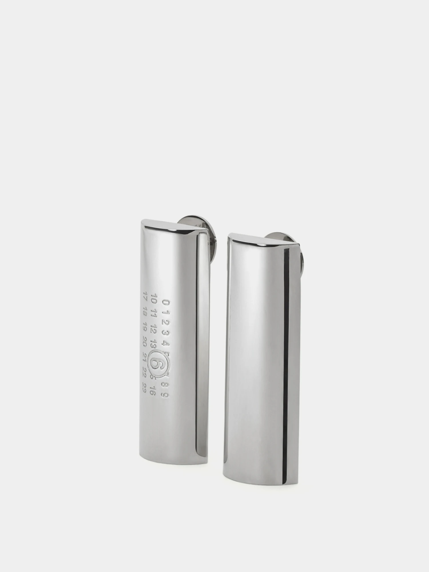 Серьги MM6 Maison Margiela Numeric Drop Earrings