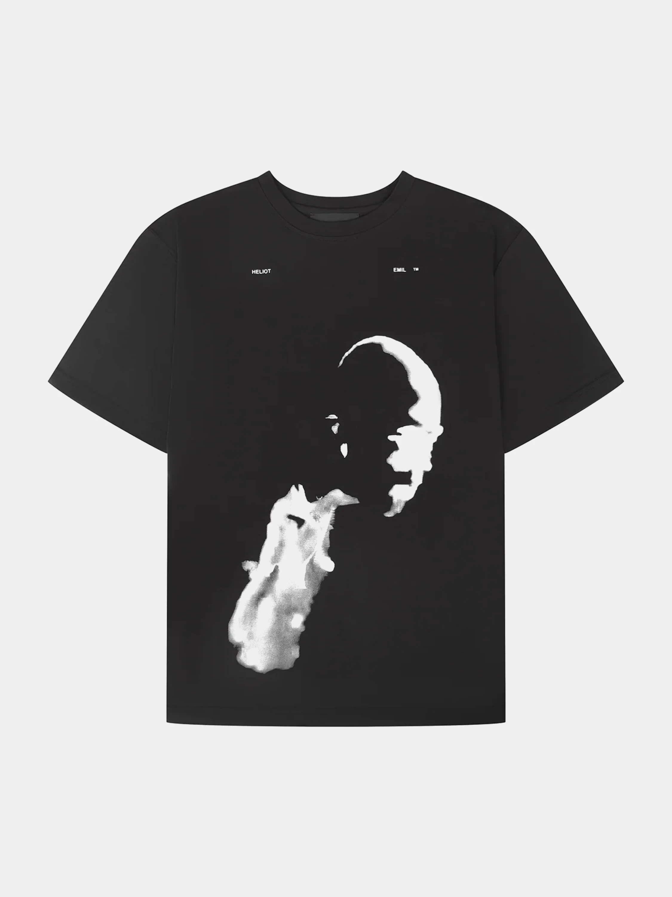 Футболка HELIOT EMIL AI Generated Print Black