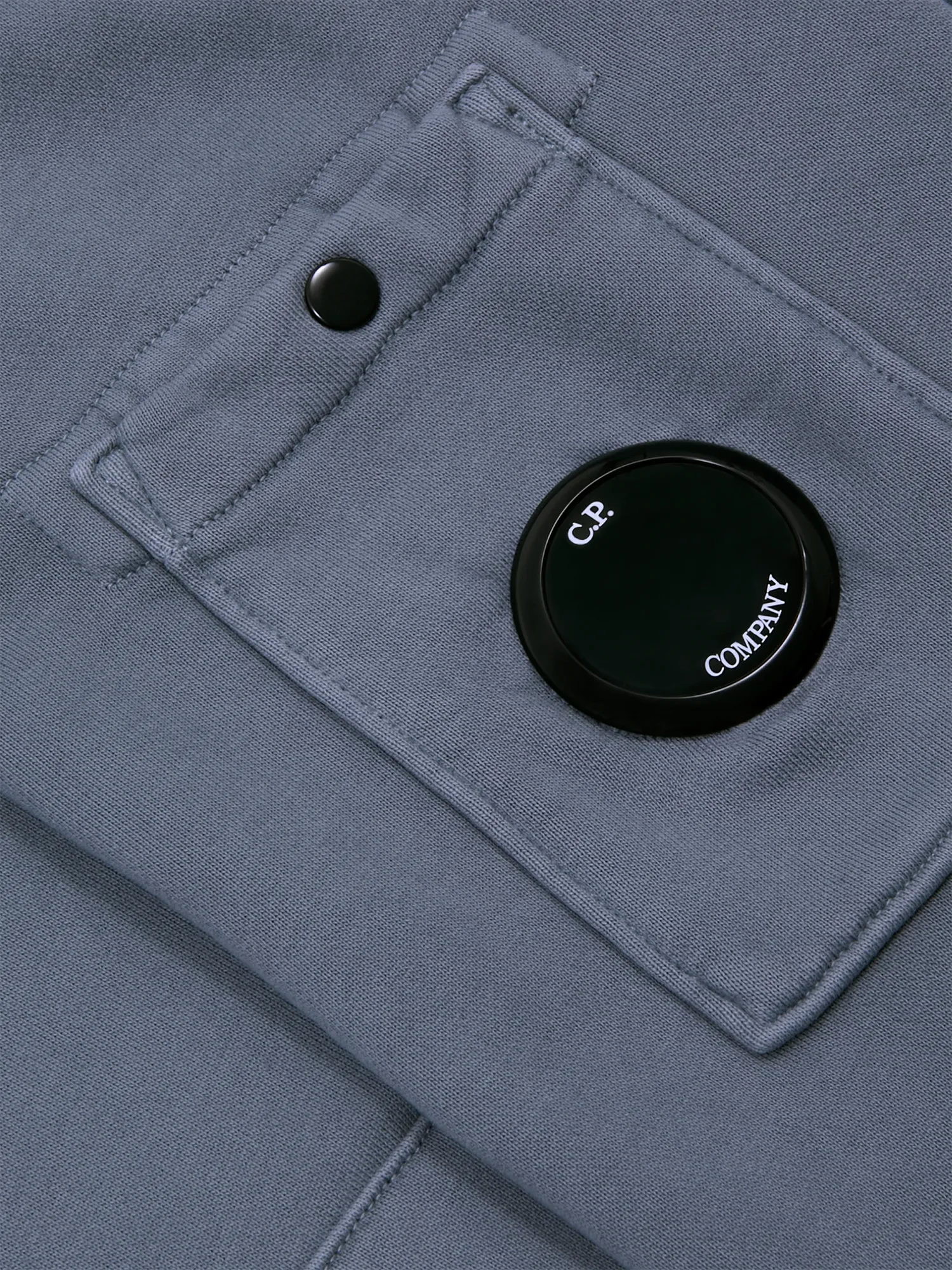 Худи C.P. Company Cotton Diagonal Fleece Resist Stormy Weather