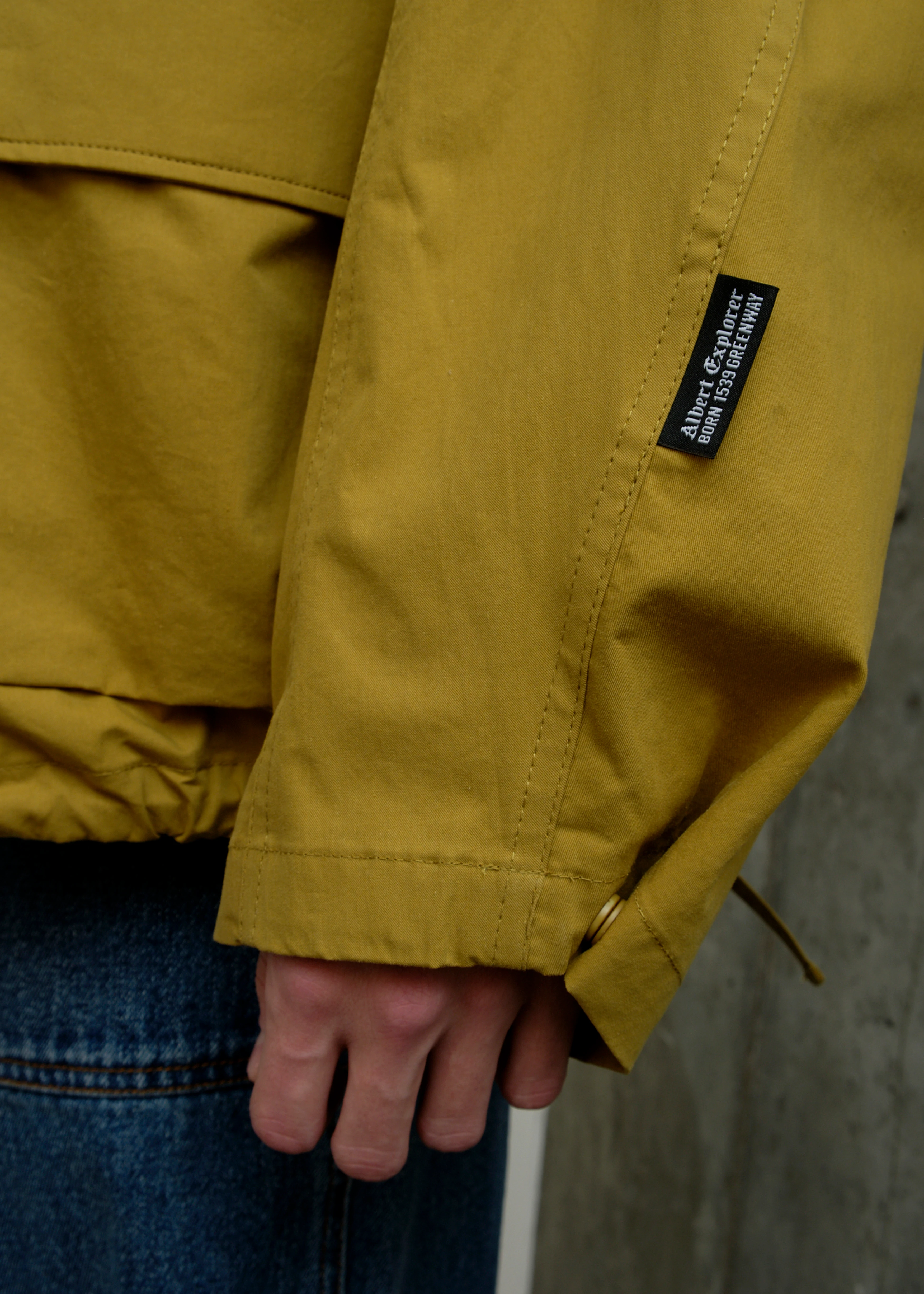 Овершот Uniform Bridge 4pocket Coach Jacket Mustard Green