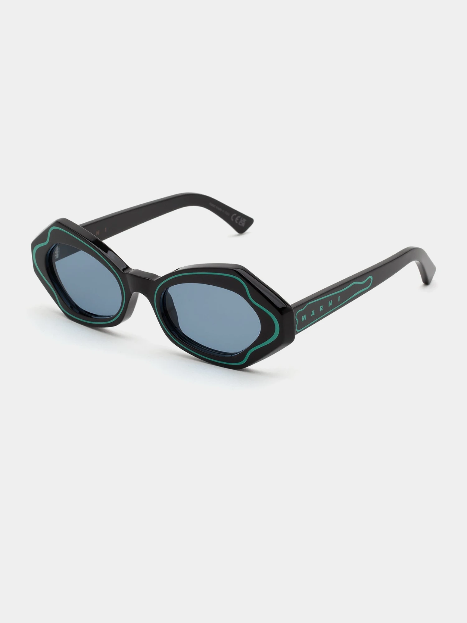 Очки MARNI Unlahand Black/Green