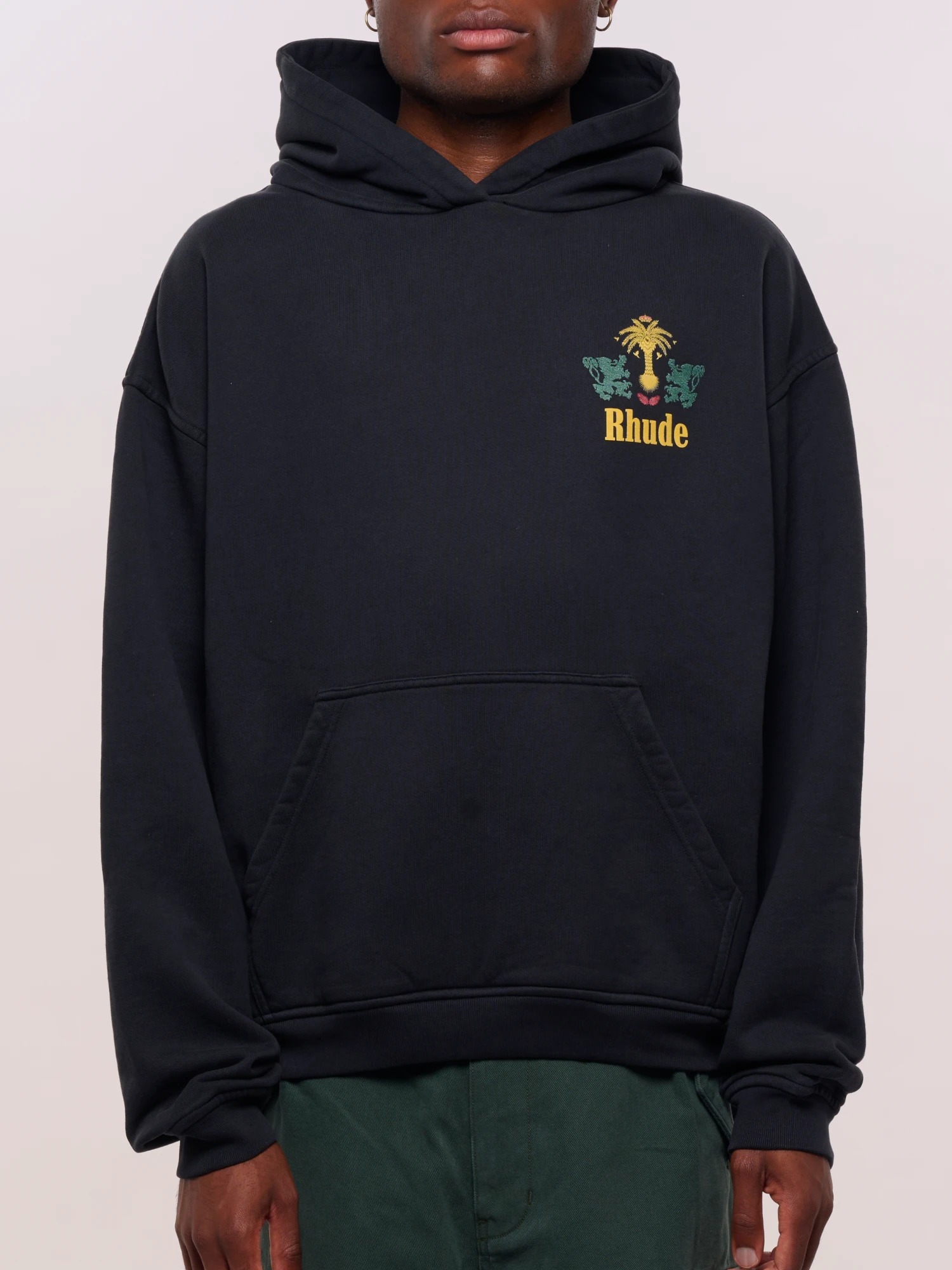 Худи RHUDE Tobaco Vtg Black