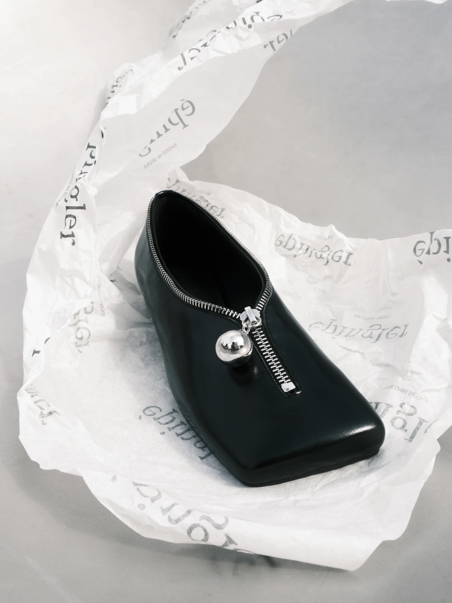 Женские туфли EPINGLER Silver Ball Toe Black
