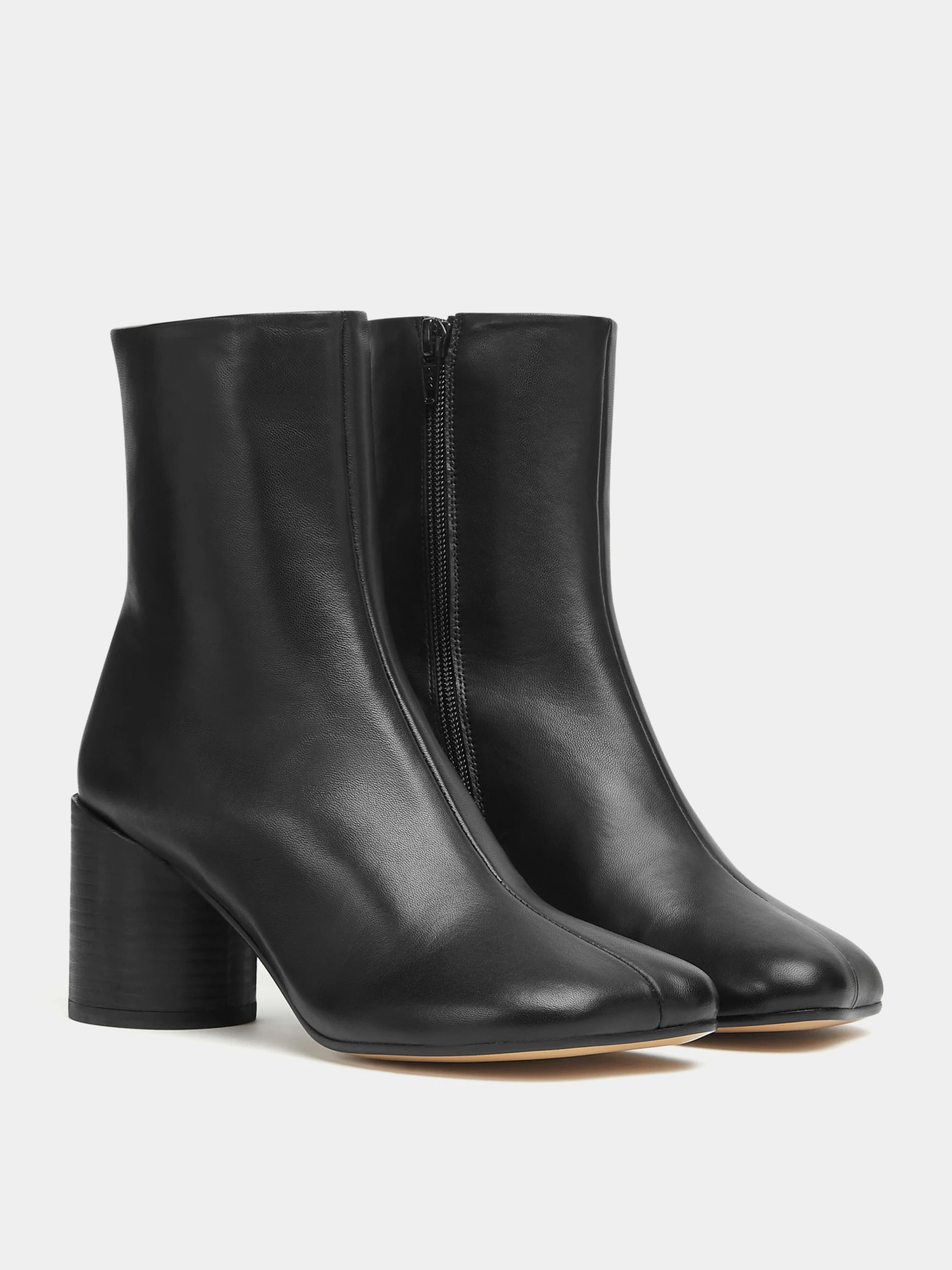 Женские ботильоны MM6 Maison Margiela Anatomic Ankle Black