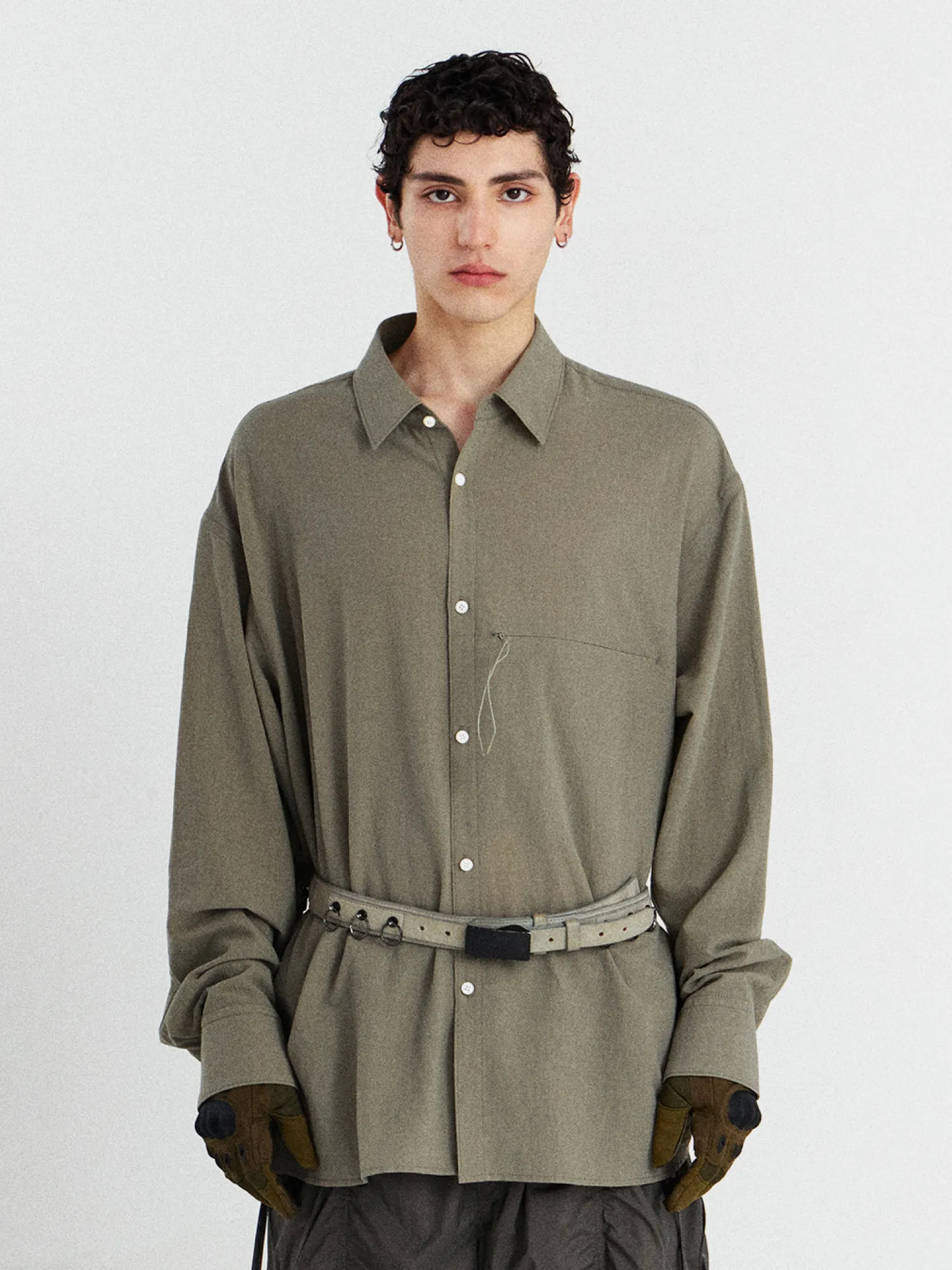 Рубашка UNAFFECTED Daddy Shirt Sand
