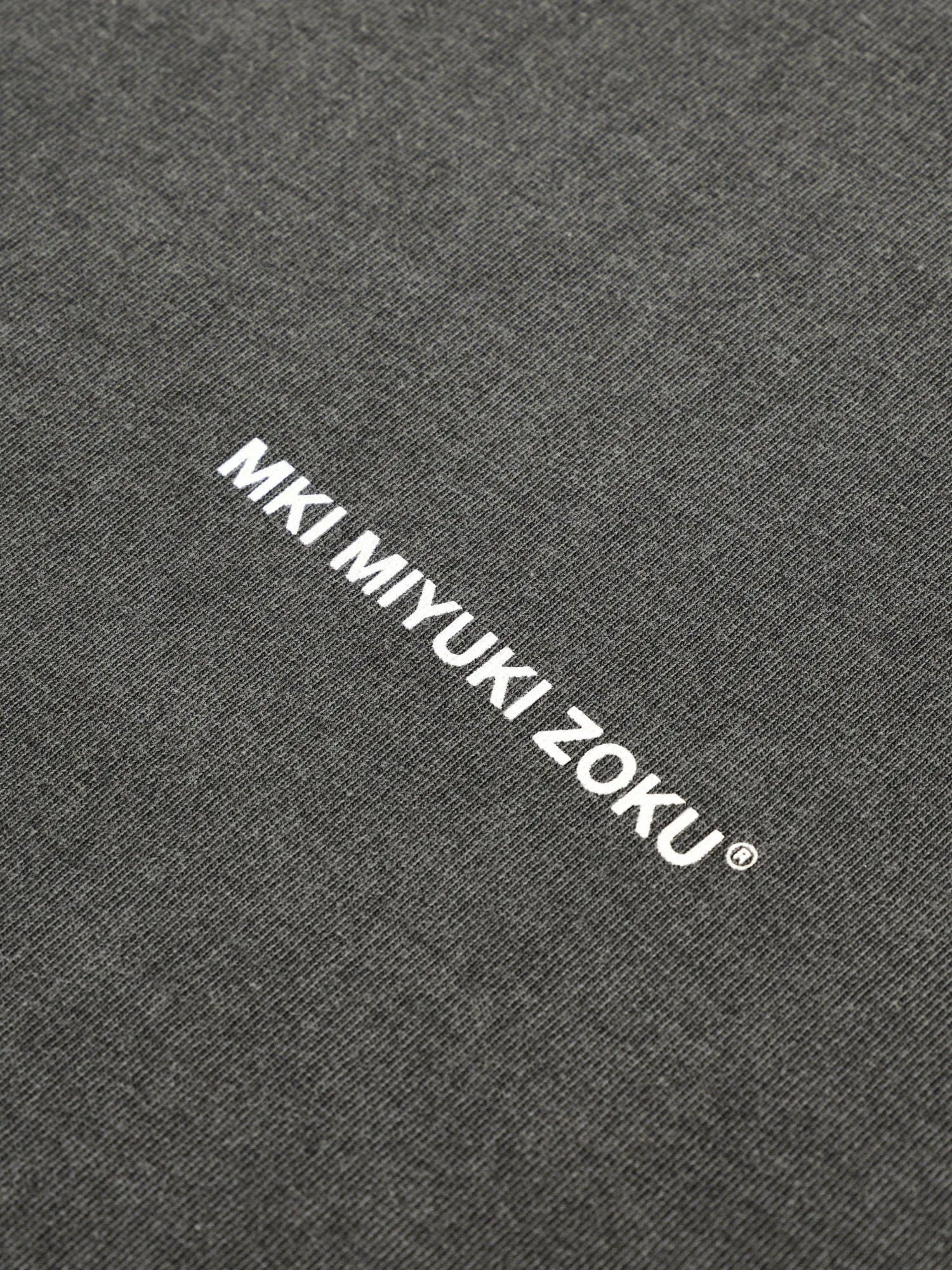 Лонгслив MKI MIYUKI ZOKU Uniform Long Sleeve Pigment Black
