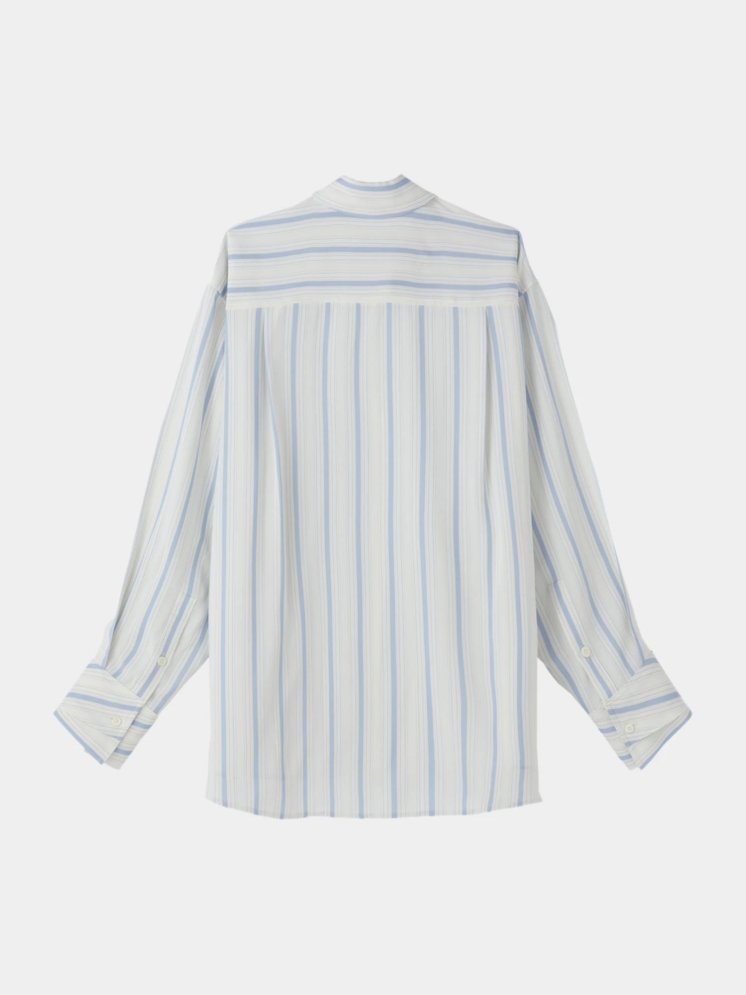 Женская рубашка Recto Double Layer Cuffs Stripe Sky Blue