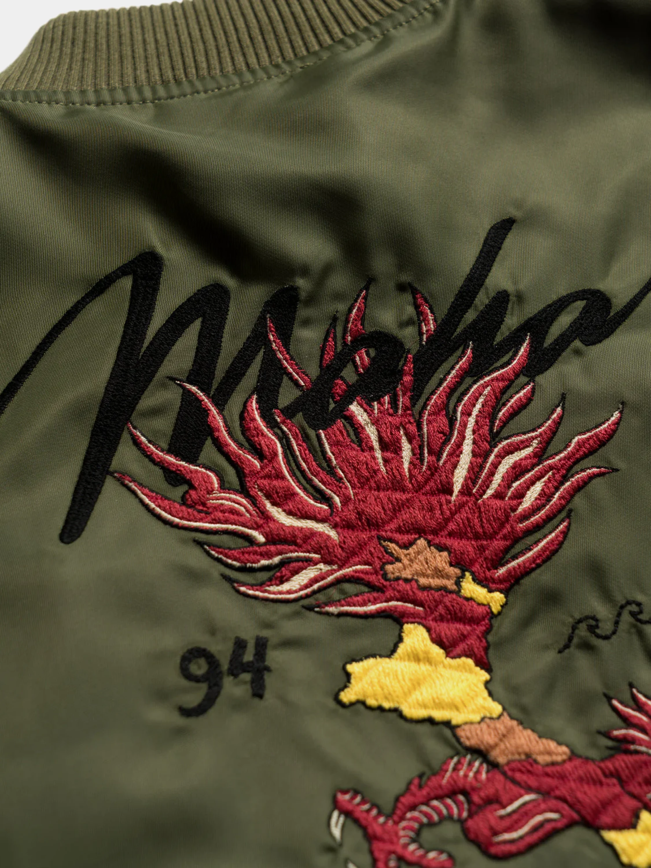 Бомбер MAHARISHI 5247 Tour Dragon Map MA1 Olive