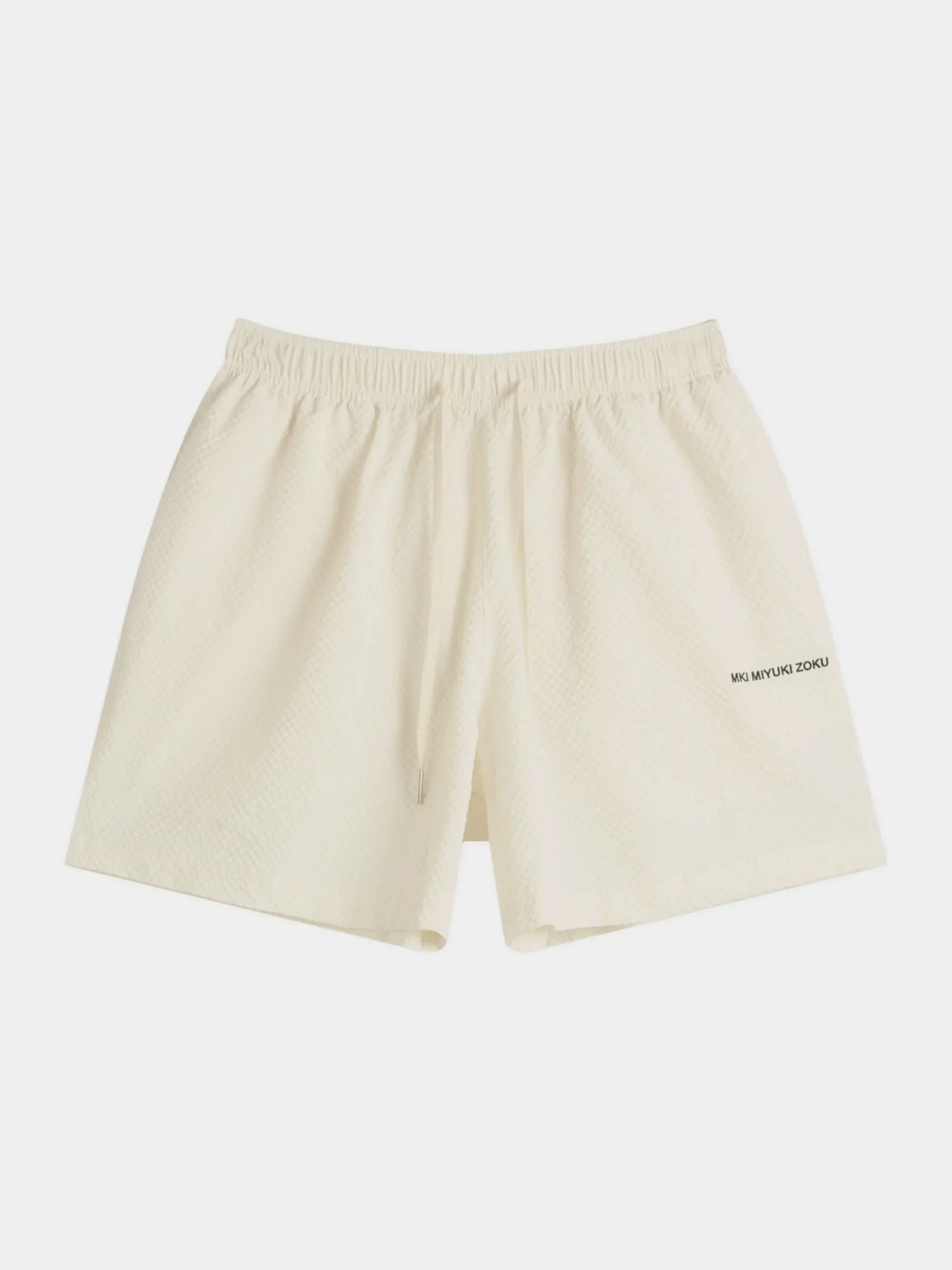Шорты MKI MIYUKI ZOKU Seersucker Shorts Bone