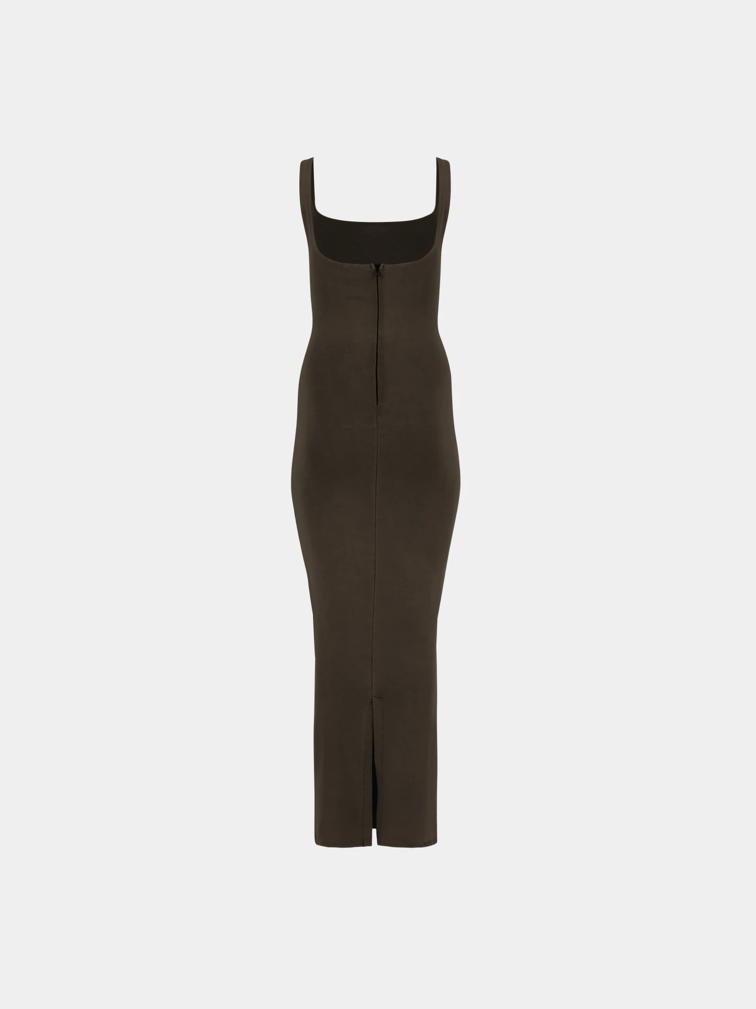 Женское платье entire studios Square Neck Maxi Brunette