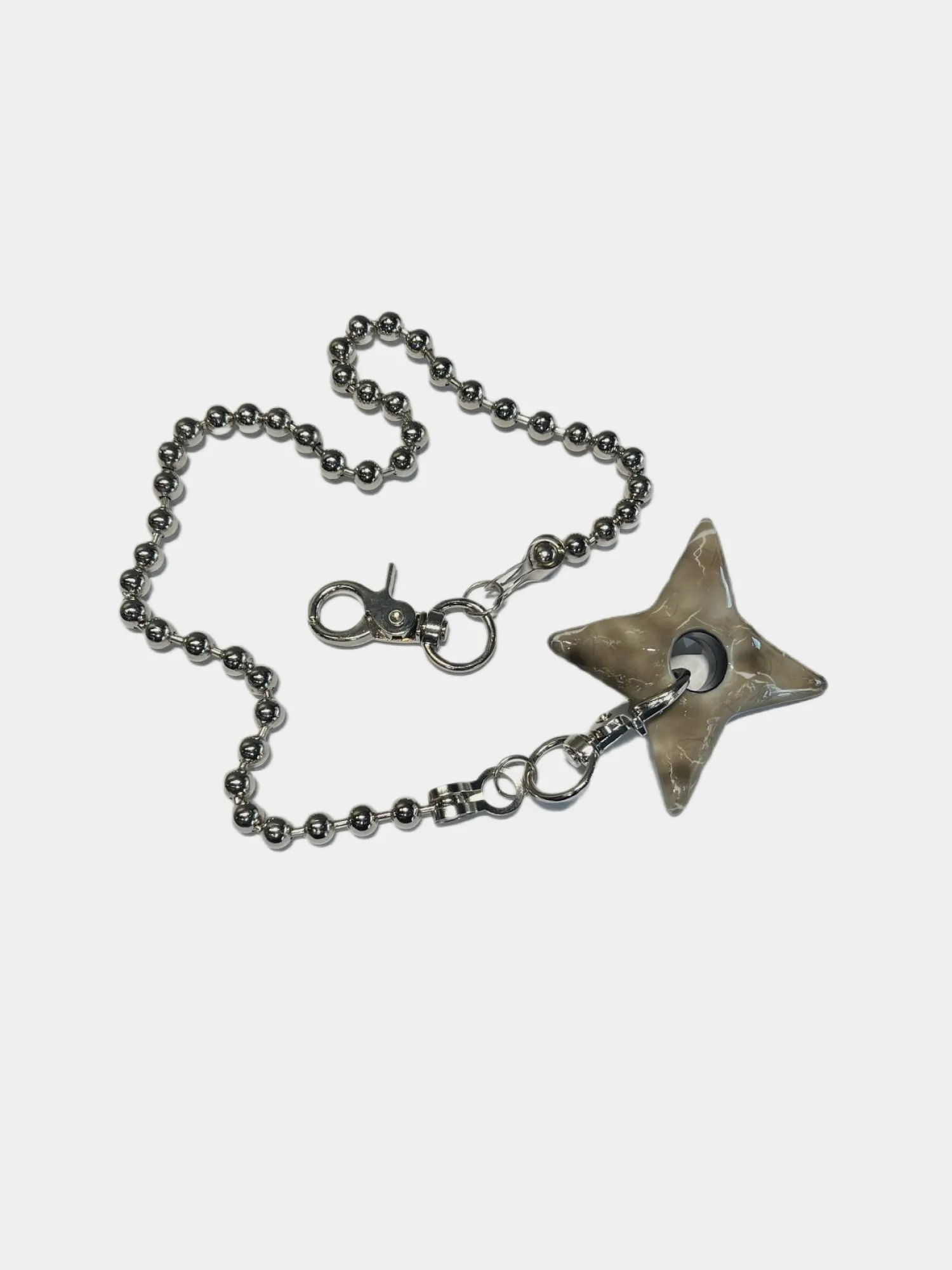 Брелок CASPER DIY Star Keychain White