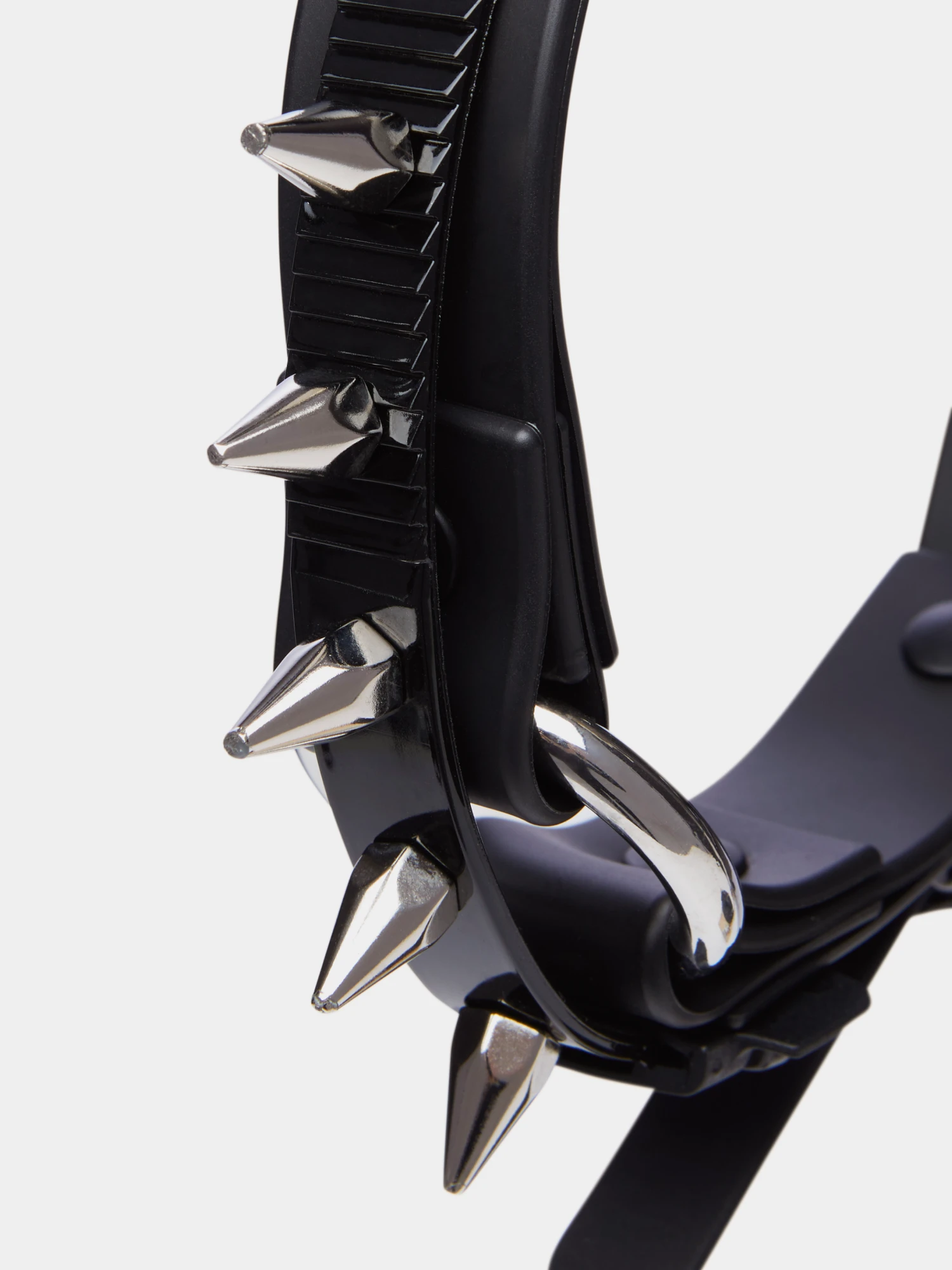 Чокер INNERRAUM Object CK2 Rings Spikes Black