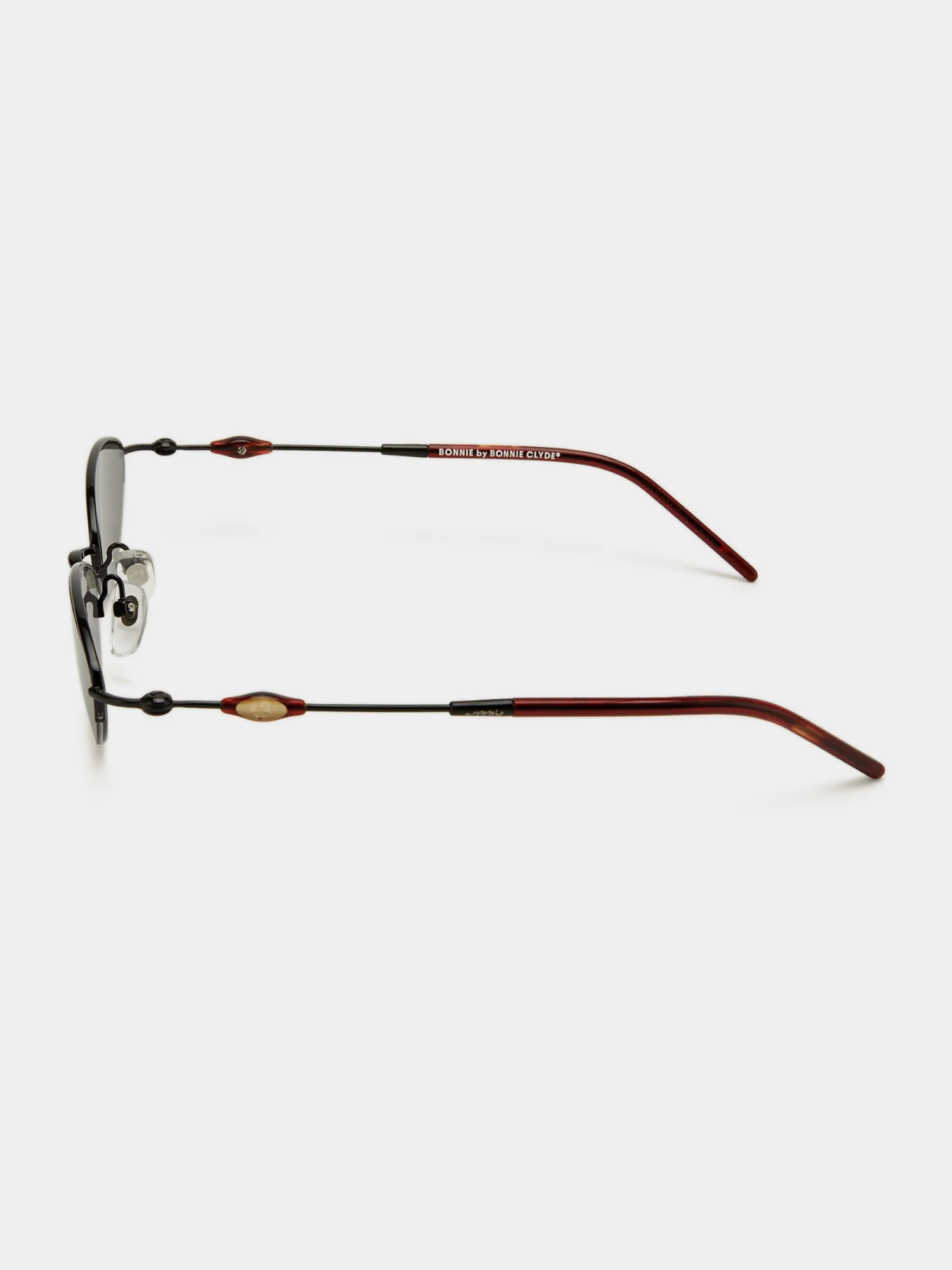 Очки Bonnie Clyde Jewel Black Red Tortoise & Black Lens