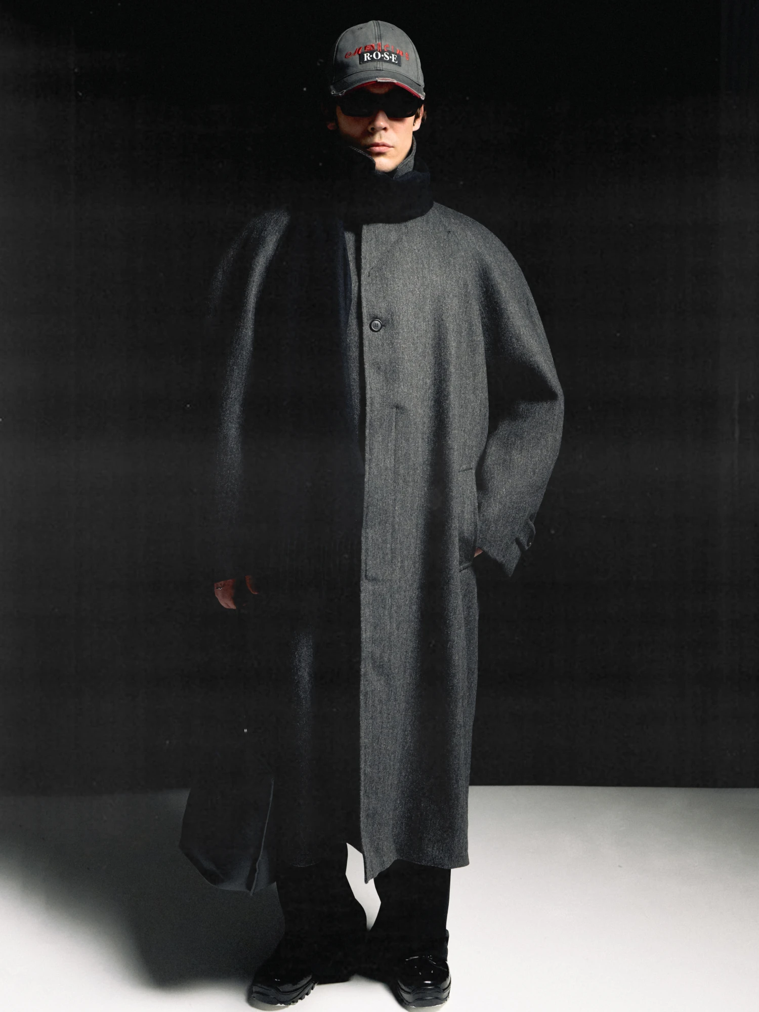 Пальто Hed Mayner Coat Medium Grey