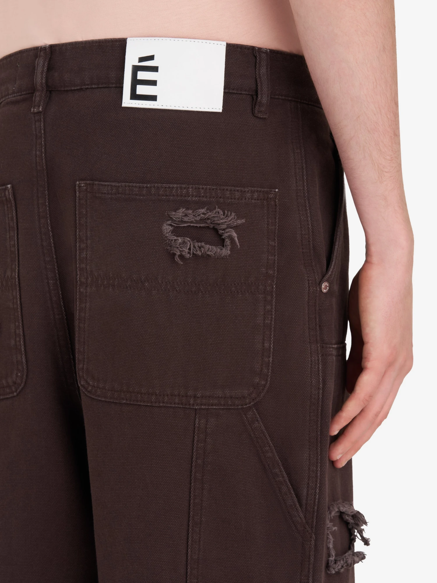 Джинсы Études Loose Carpenter Dk Brown